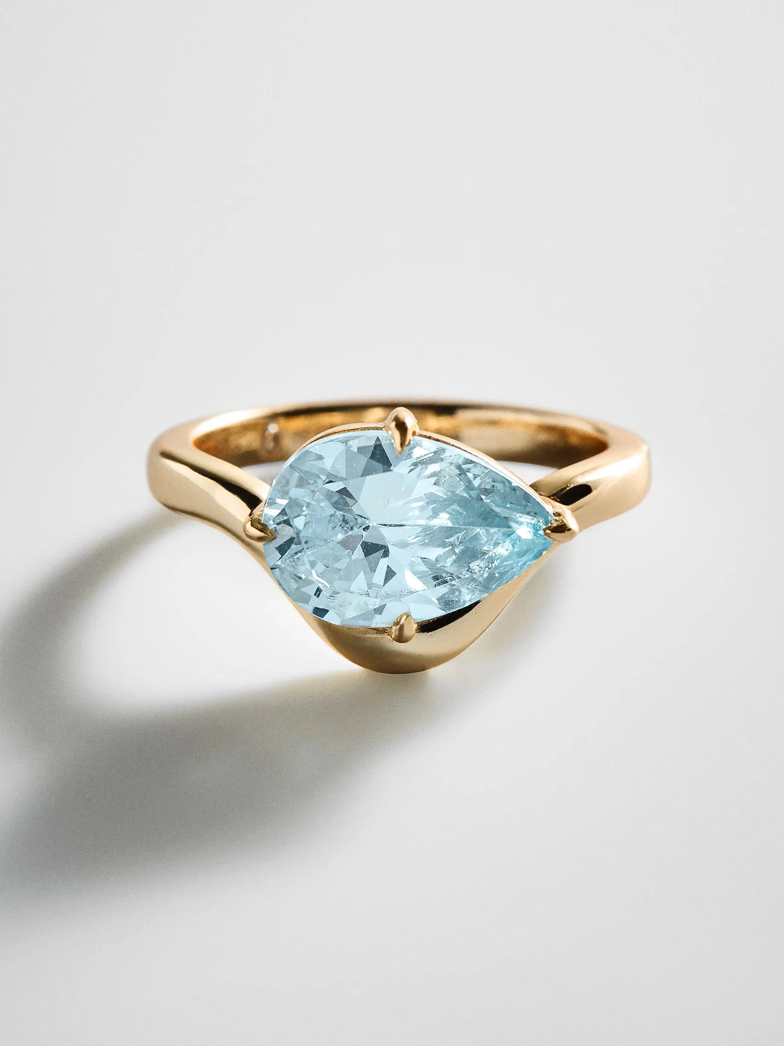Wavy Custom Birthstone Ring - Gold sold by BaubleBar product image thumbnail 5