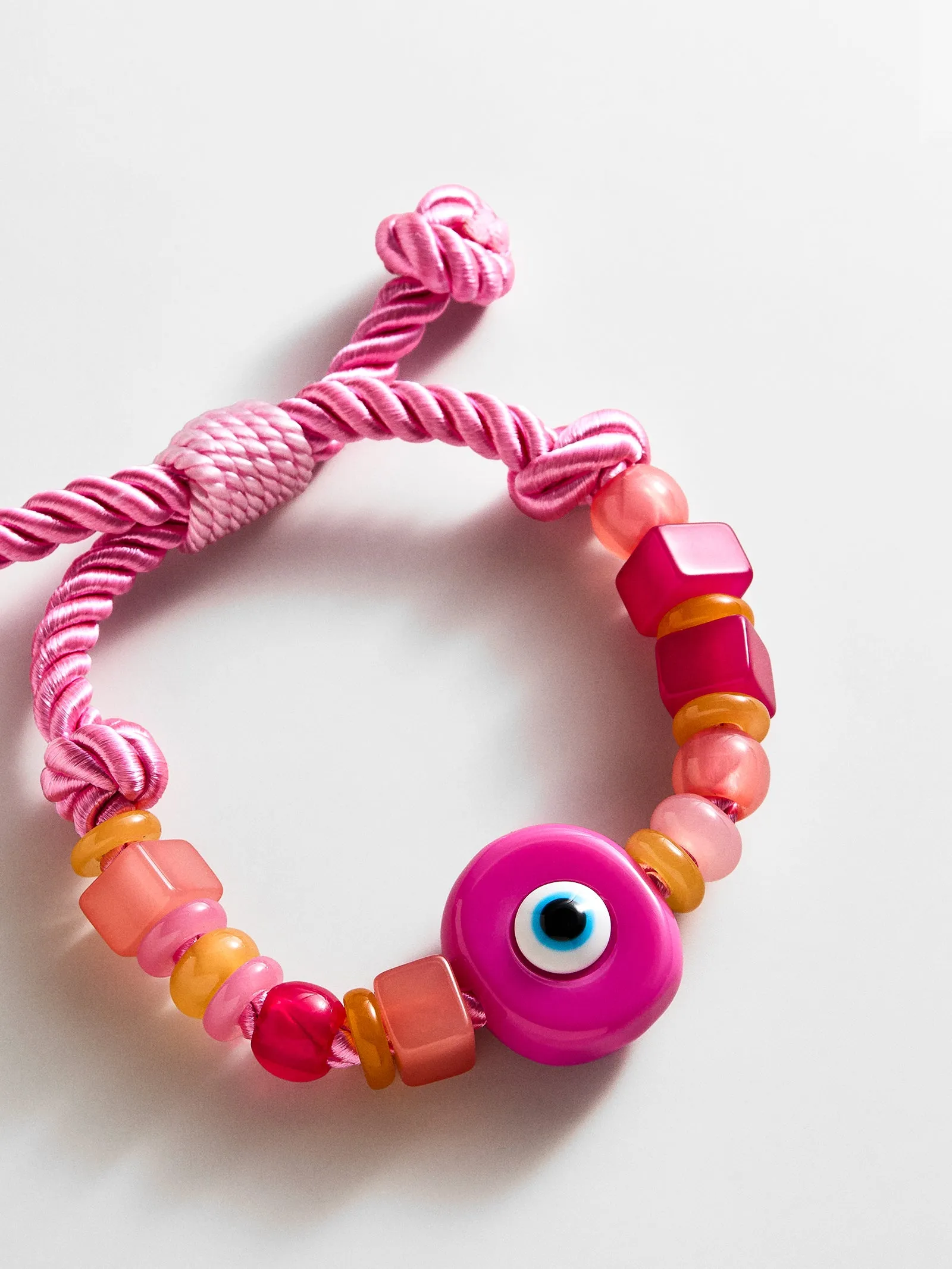 Bright Eyed Beaded Bracelet - Pink sold by BaubleBar product image thumbnail 3