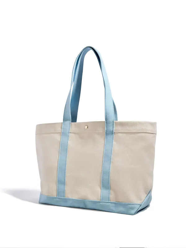 Away We Go Tote Bag - Natural made by BaubleBar