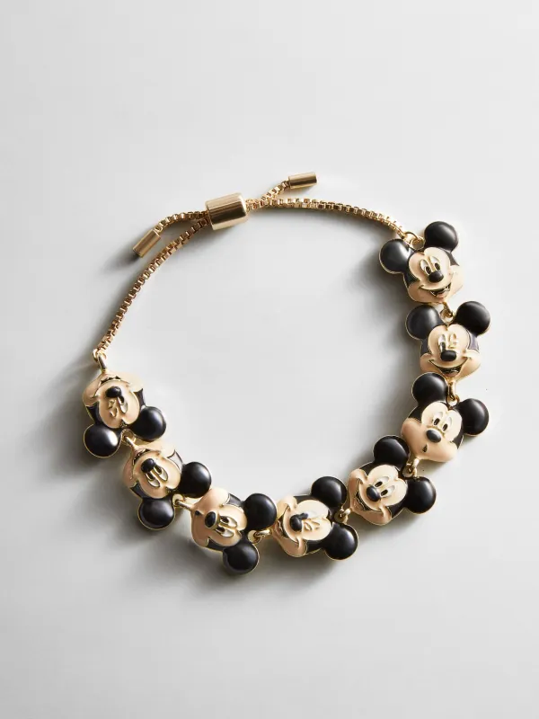 Disney Mickey Mouse Faces Bracelet - Mickey Mouse made by BaubleBar