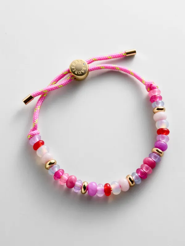 Kennedy Semi-Precious Bracelet - Pink Multi made by BaubleBar