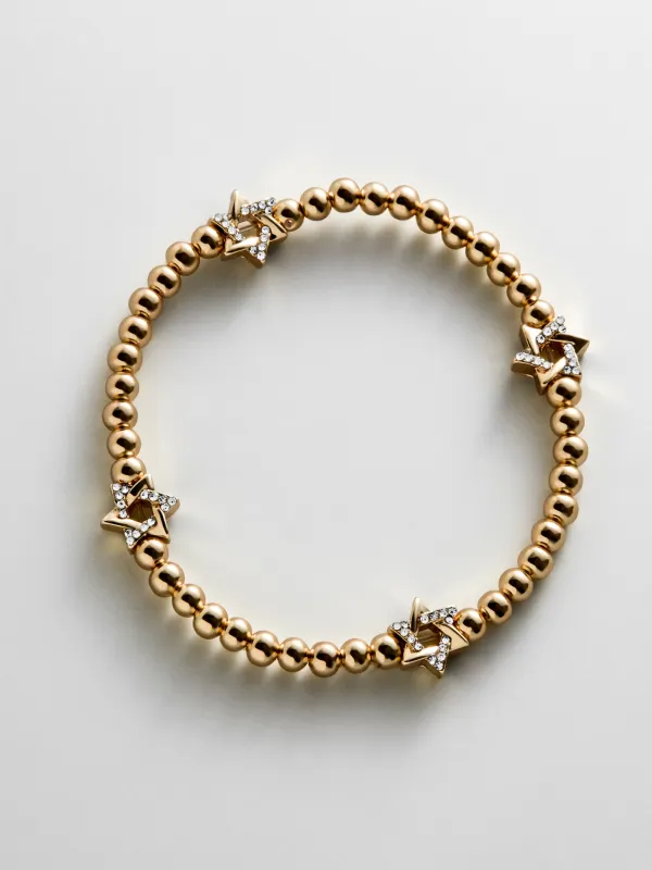 Good Energy Pisa Bracelet - Star of David made by BaubleBar