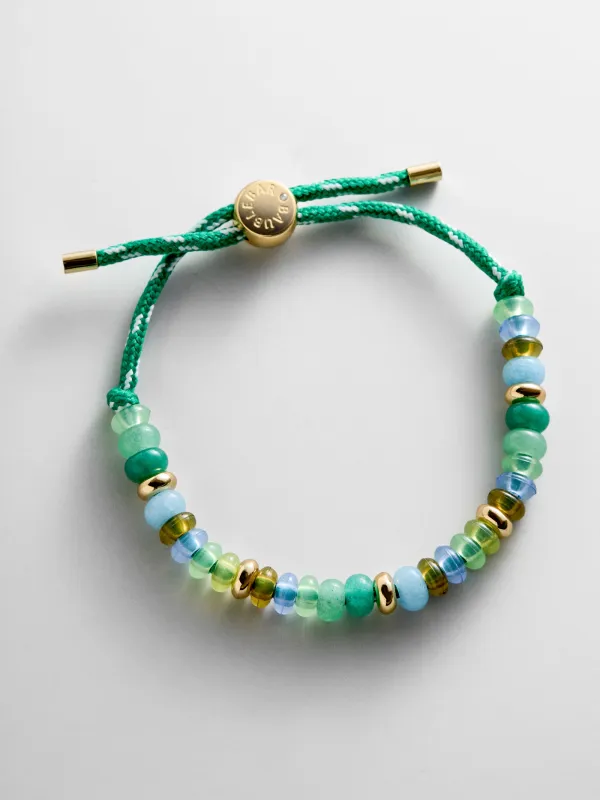 Kennedy Semi-Precious Bracelet - Green Multi made by BaubleBar