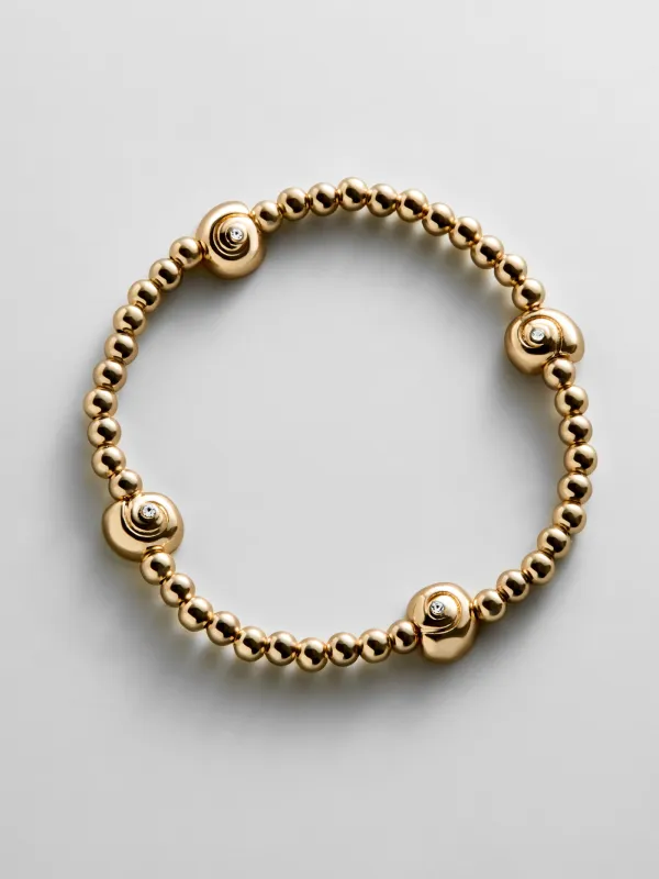 Good Energy Pisa Bracelet - Seashell made by BaubleBar