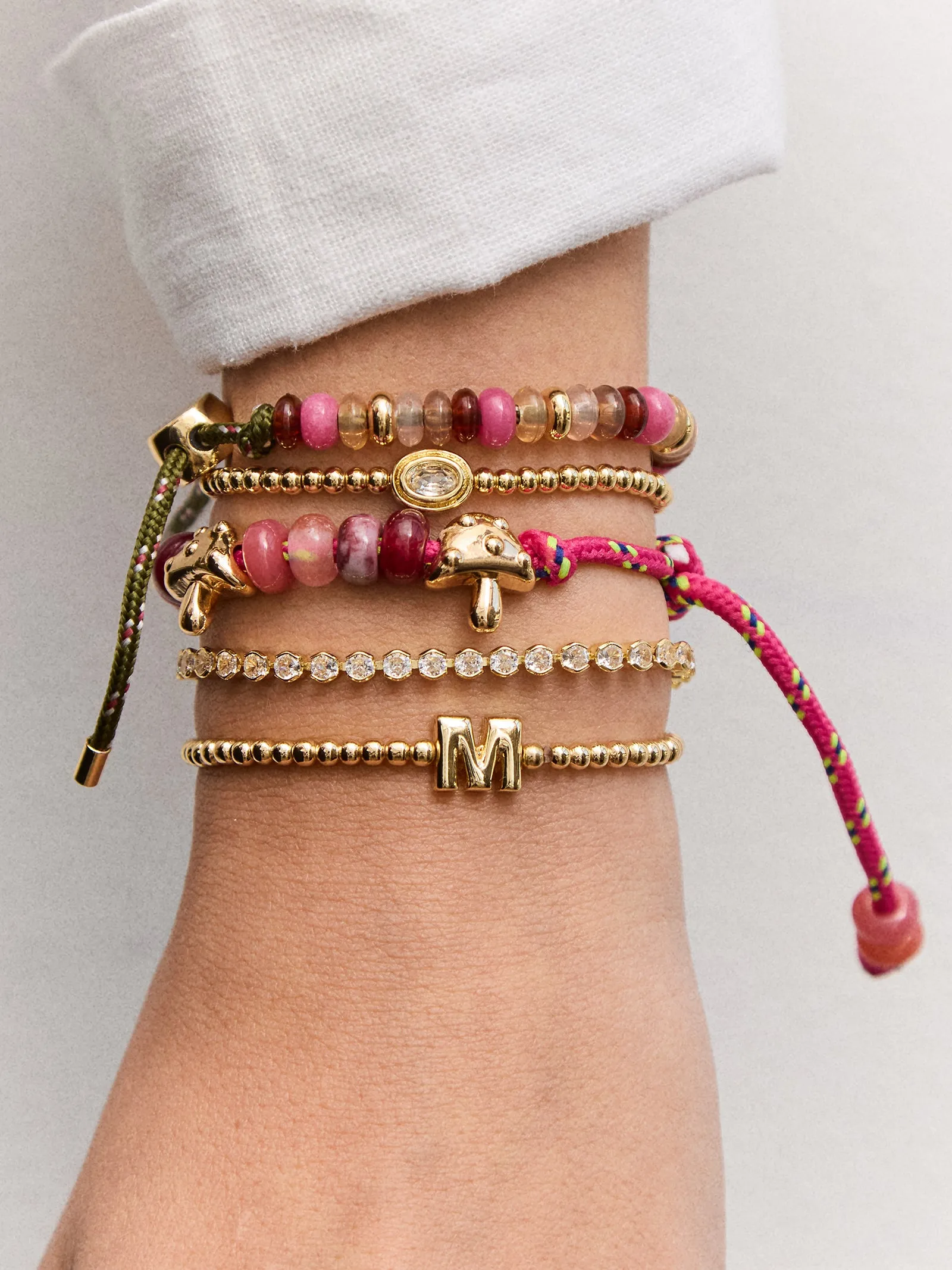 Kennedy Semi-Precious Bracelet - Brown Multi sold by BaubleBar product image thumbnail 3