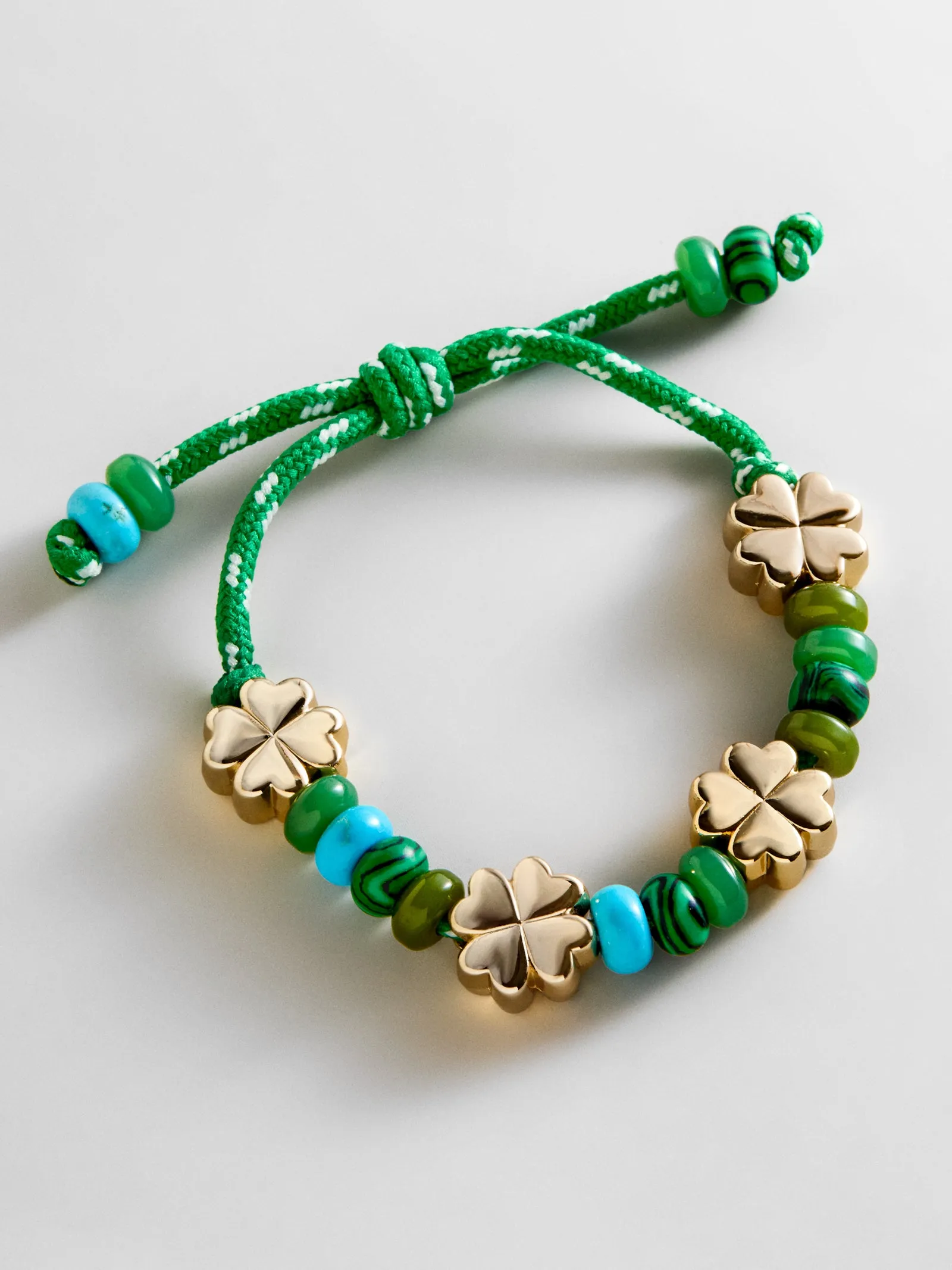 Happy Here Beaded Bracelet - Clover sold by BaubleBar