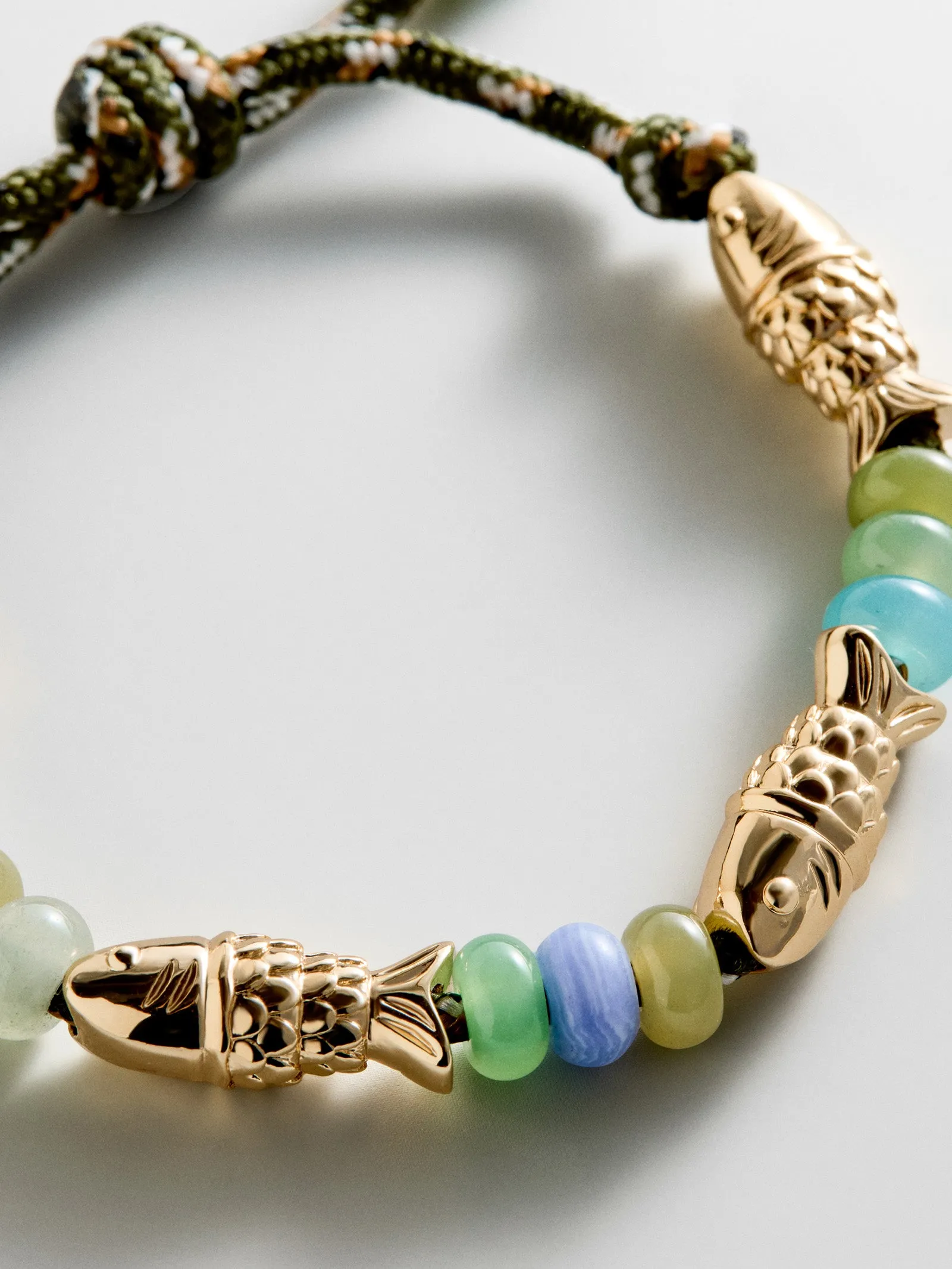 Happy Here Beaded Bracelet - Fish sold by BaubleBar product image thumbnail 2