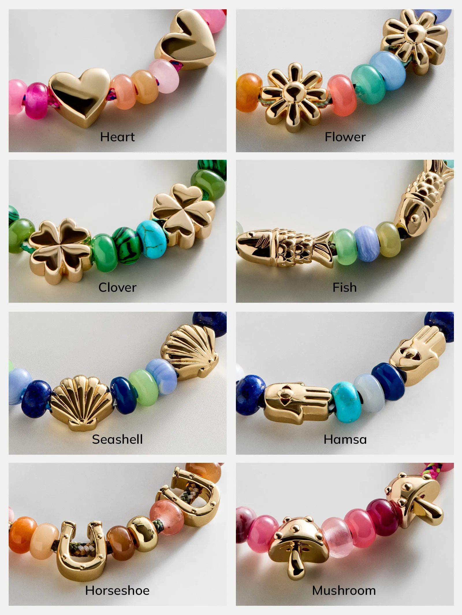 Happy Here Beaded Bracelet - Fish sold by BaubleBar product image thumbnail 4