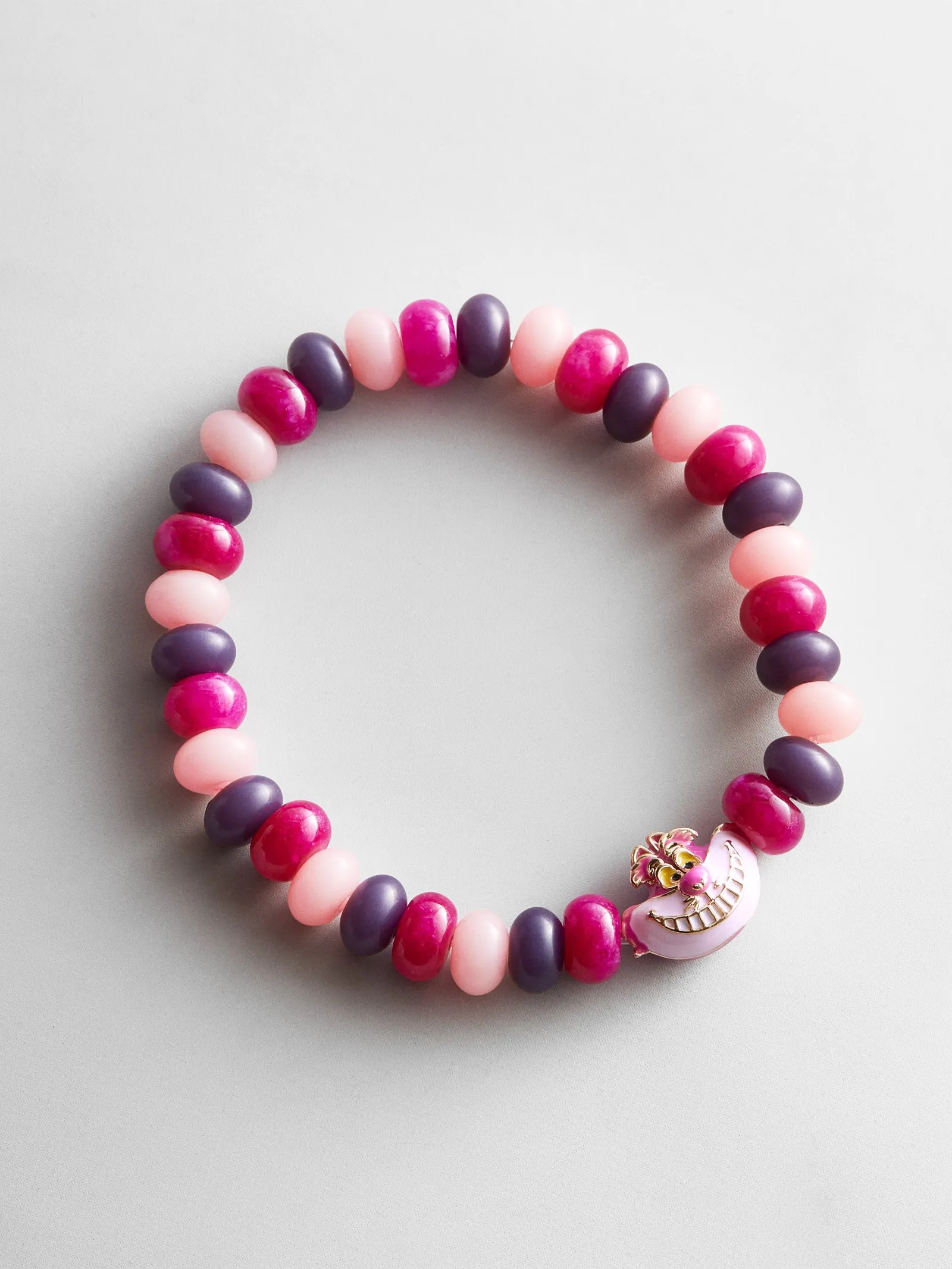 Disney Cheshire Cat Beaded Charm Bracelet - Cheshire Cat sold by BaubleBar product image thumbnail 3