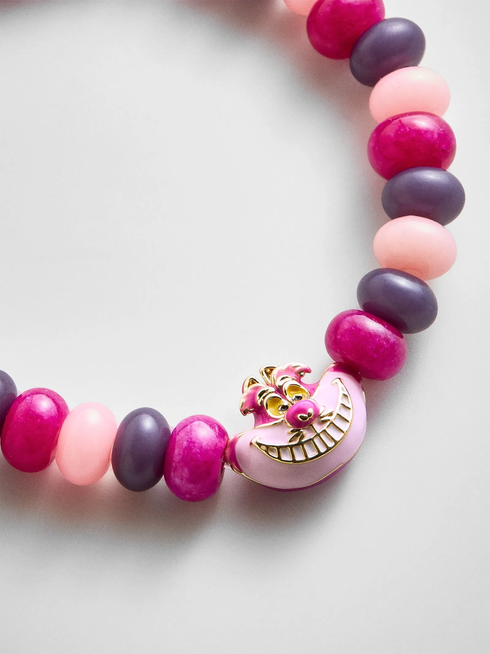 Disney Cheshire Cat Beaded Charm Bracelet - Cheshire Cat sold by BaubleBar product image thumbnail 5