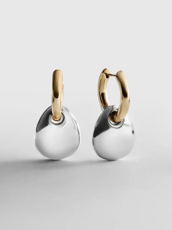 Mila Drop Earrings - Gold/Silver made by BaubleBar