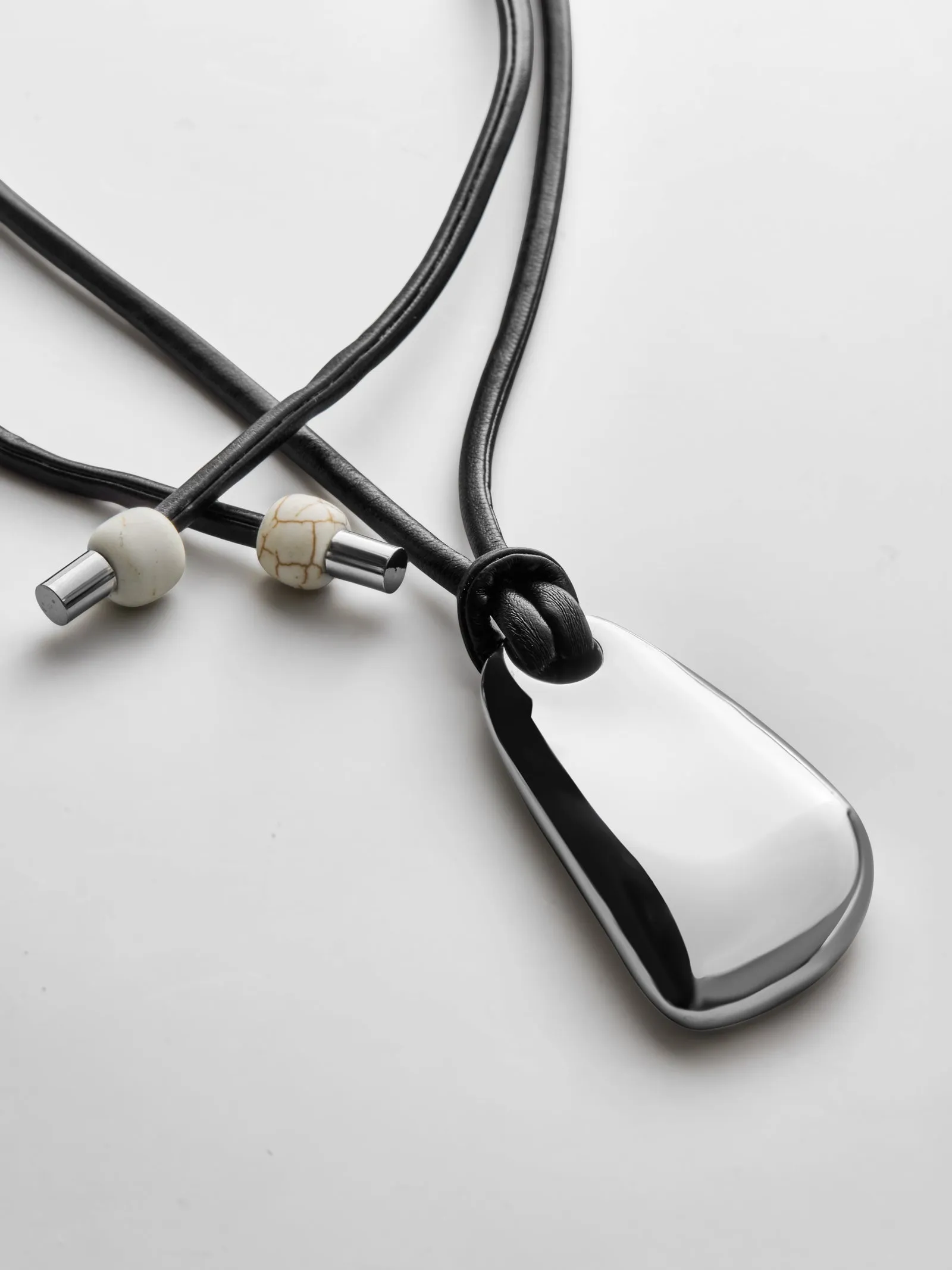 Tallulah Pendant Necklace - Silver sold by BaubleBar product image thumbnail 4