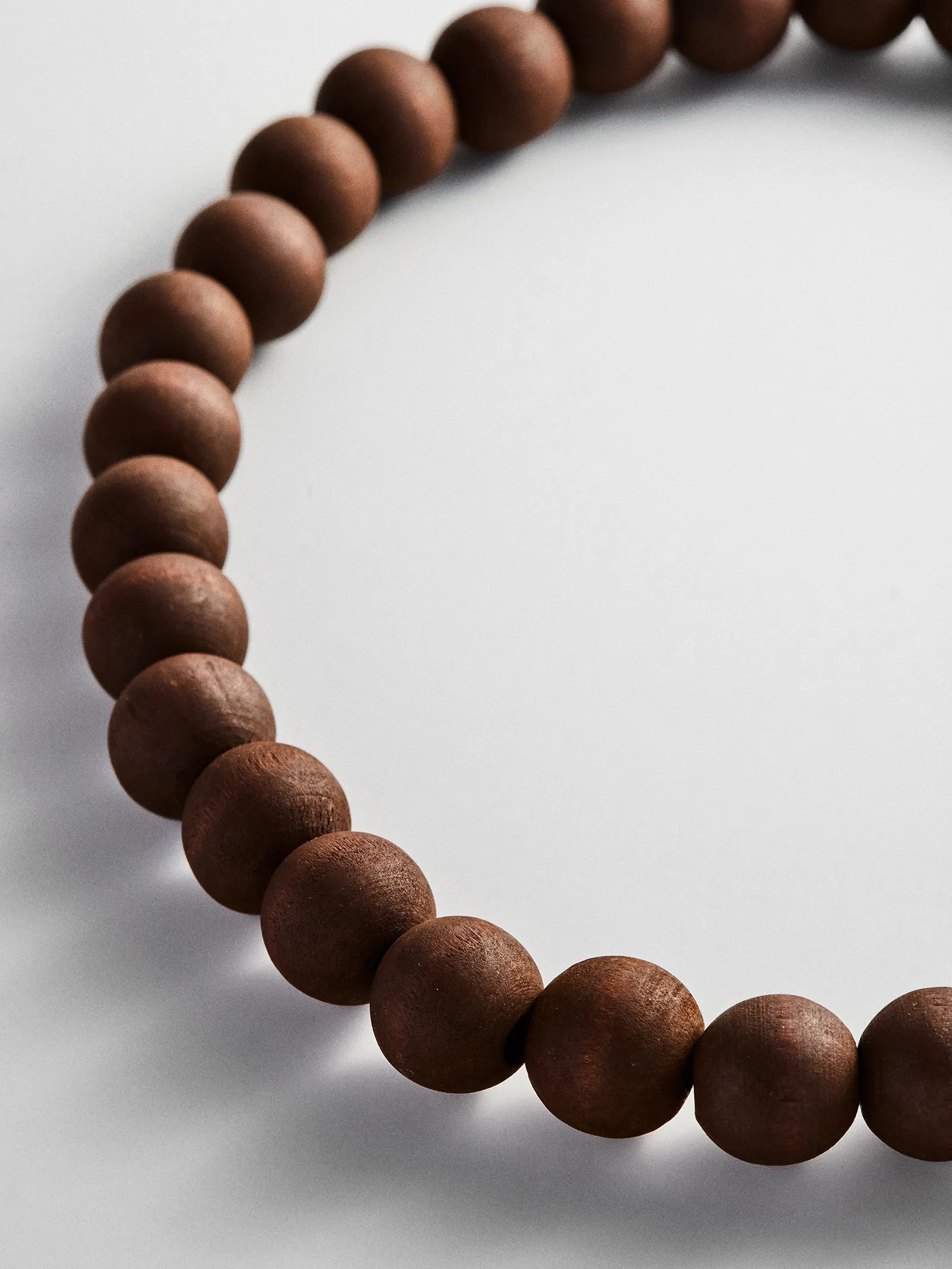 Mini Jane Beaded Necklace - Dark Wood sold by BaubleBar product image thumbnail 3