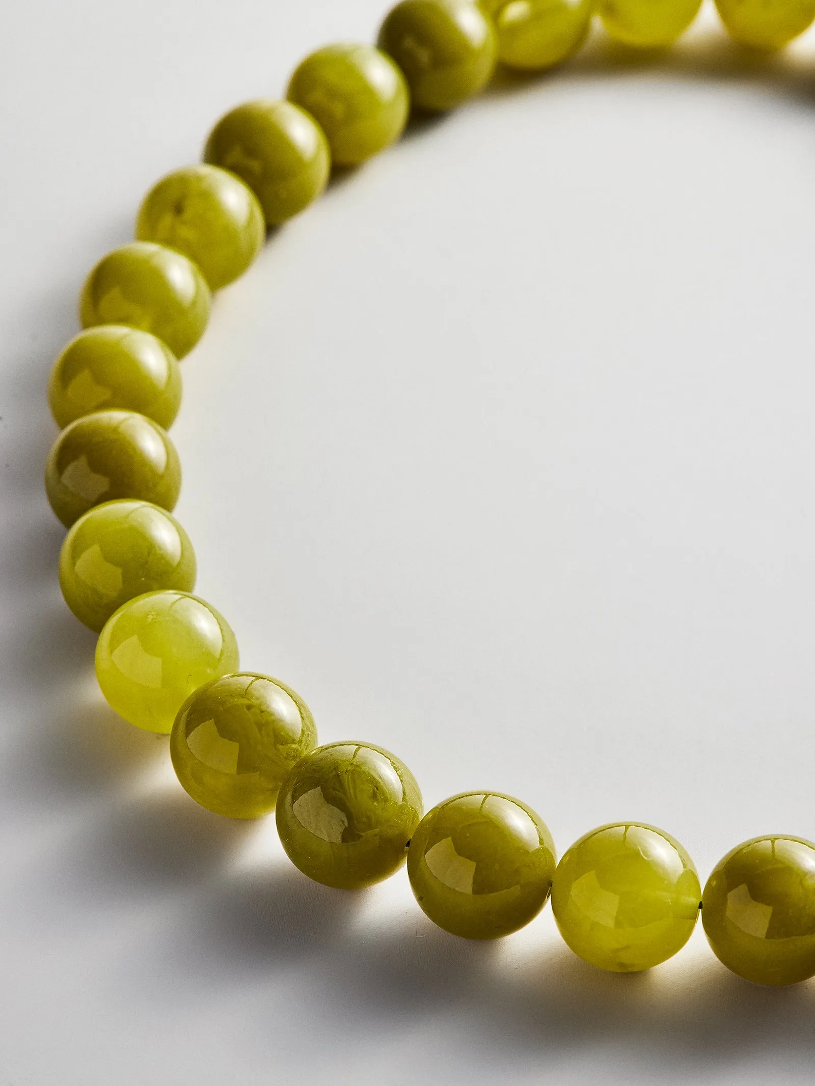Mini Jane Beaded Necklace - Olive sold by BaubleBar product image thumbnail 3