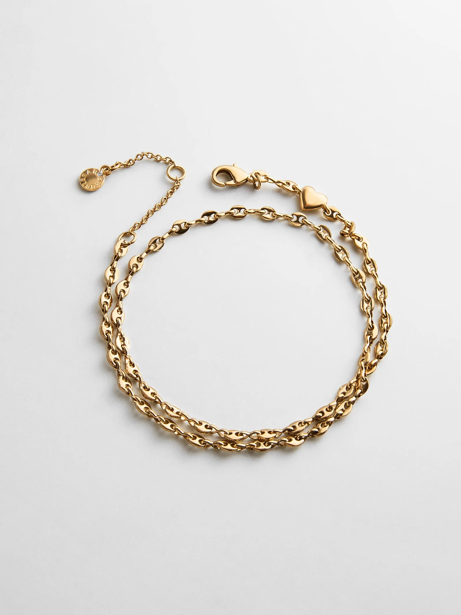 Thalia Waterproof Anklet - Gold sold by BaubleBar product image thumbnail 3