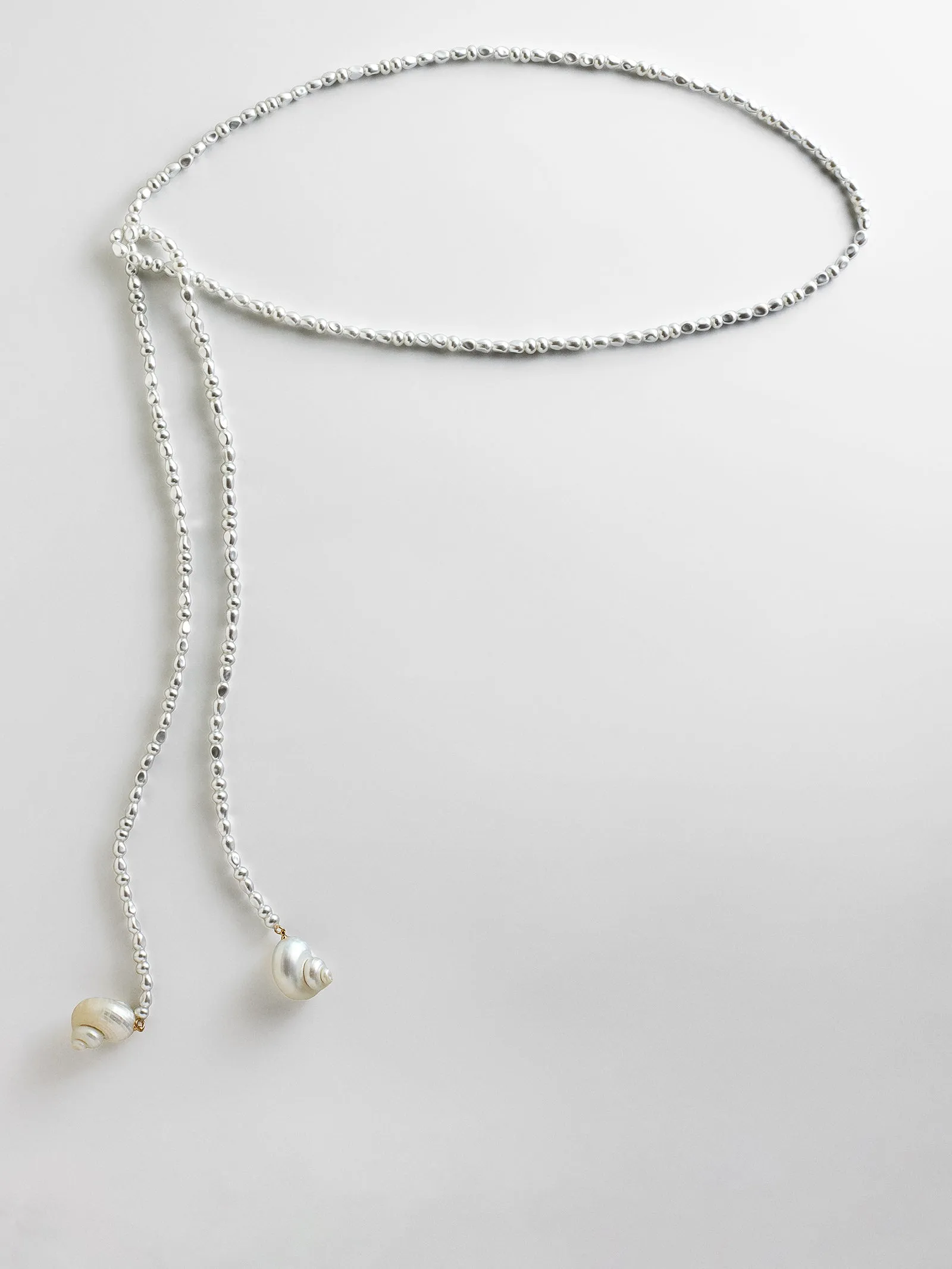 Santana Shell Belly Chain - Pearl sold by BaubleBar