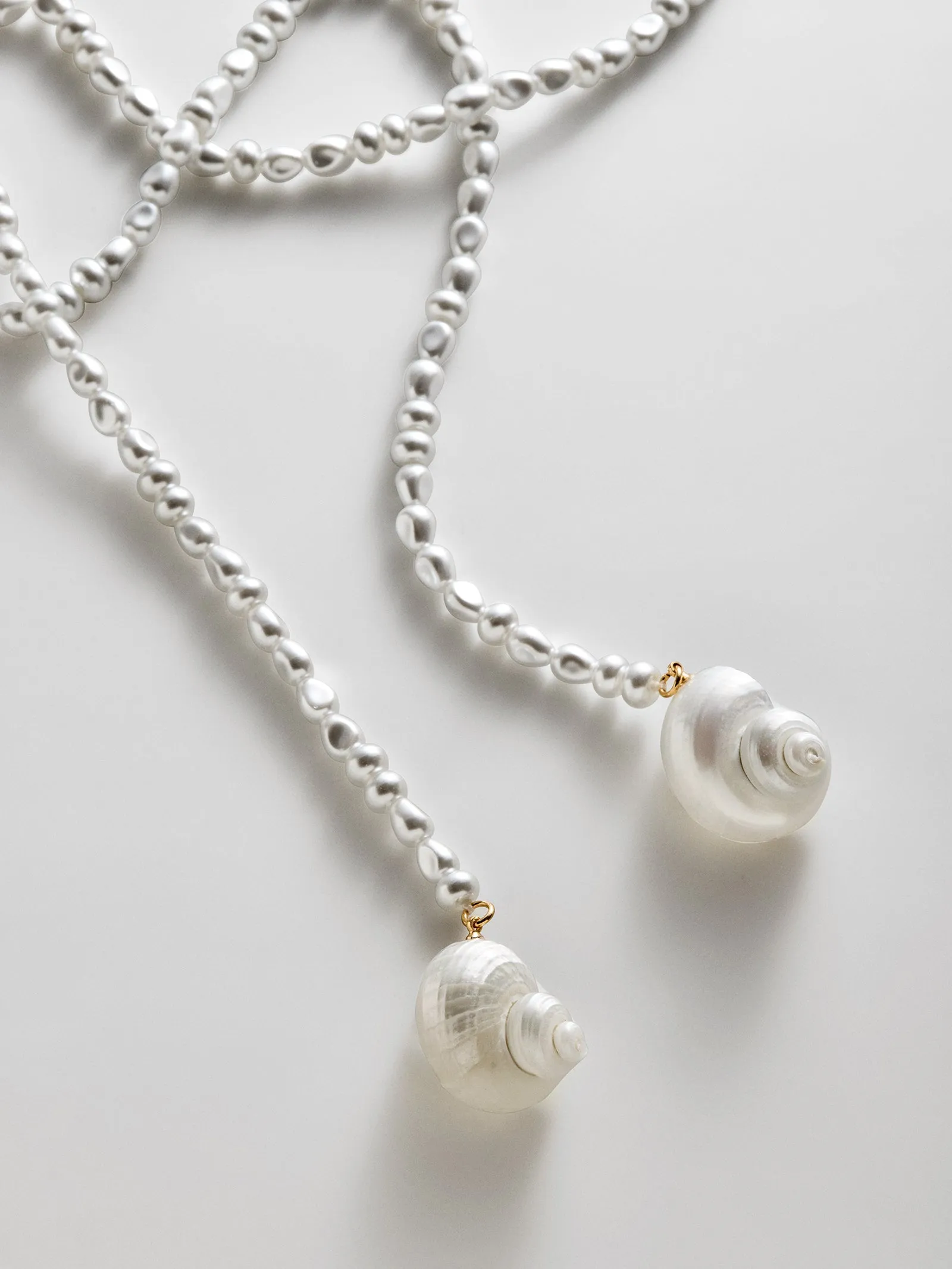 Santana Shell Belly Chain - Pearl sold by BaubleBar product image thumbnail 4
