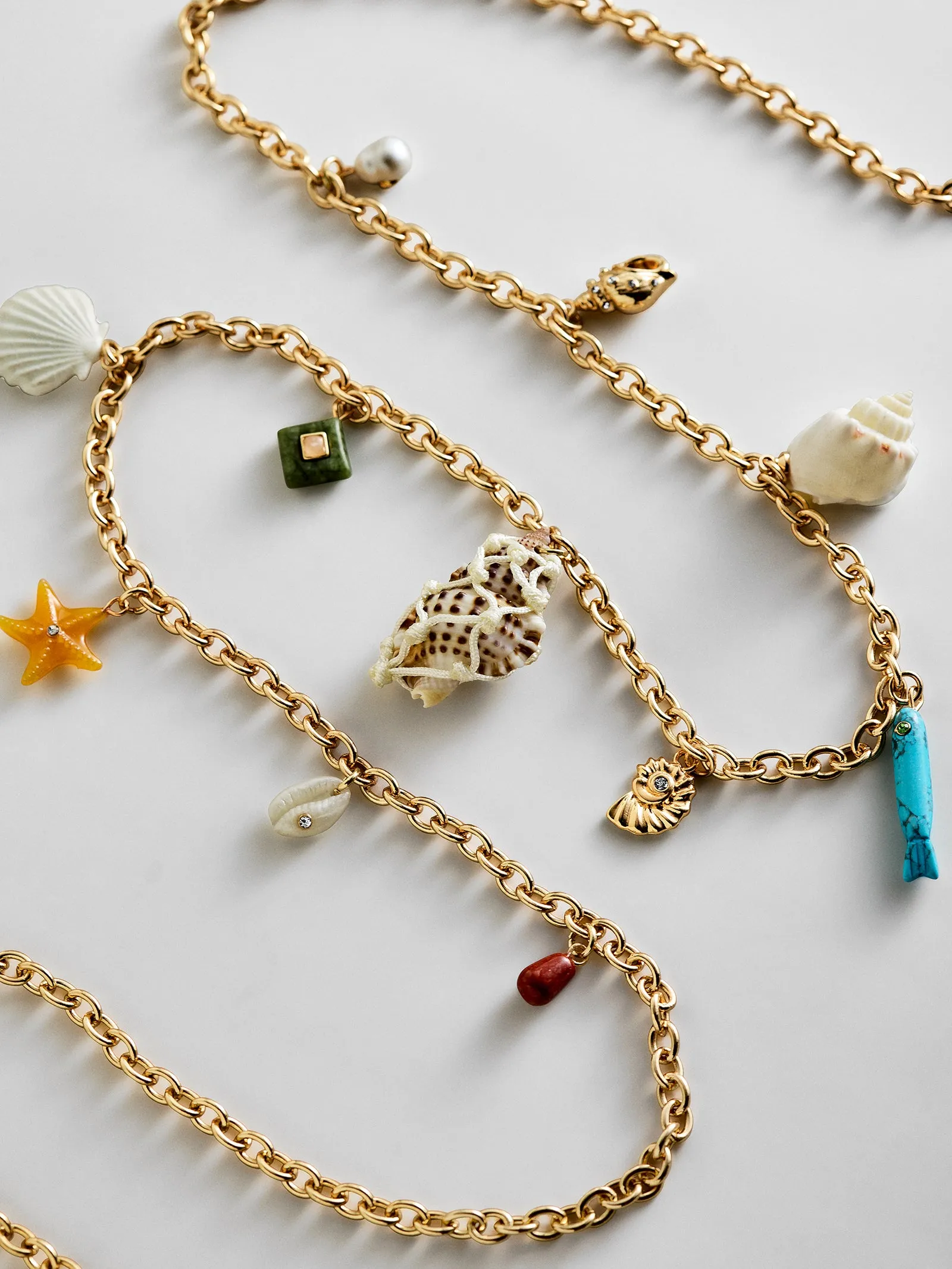All At Sea Belly Chain - Gold sold by BaubleBar product image thumbnail 3