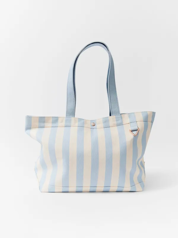 Striped Alpha Tote - Coast made by BaubleBar