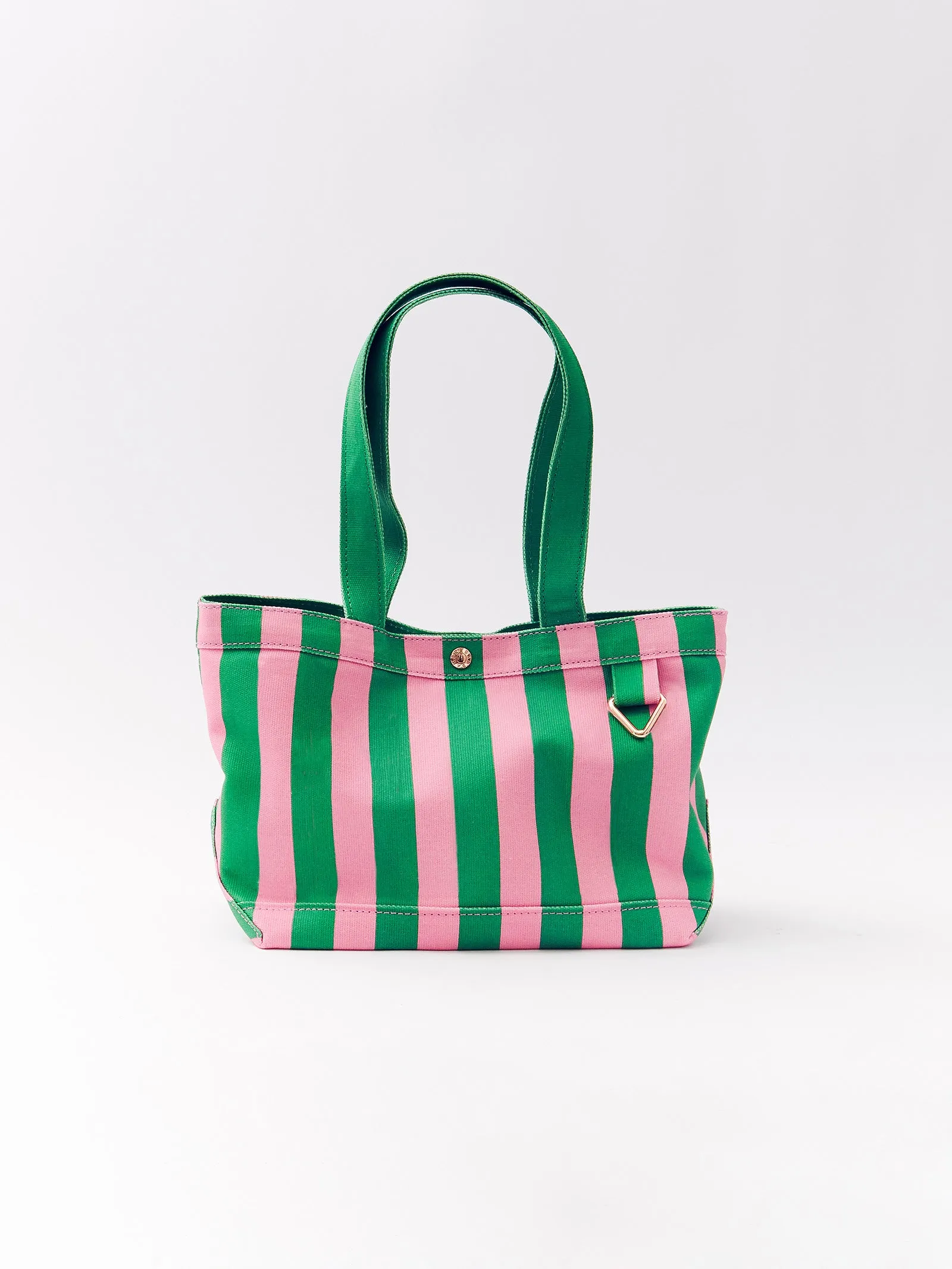 Striped Alpha Tote - Grove sold by BaubleBar product image thumbnail 3