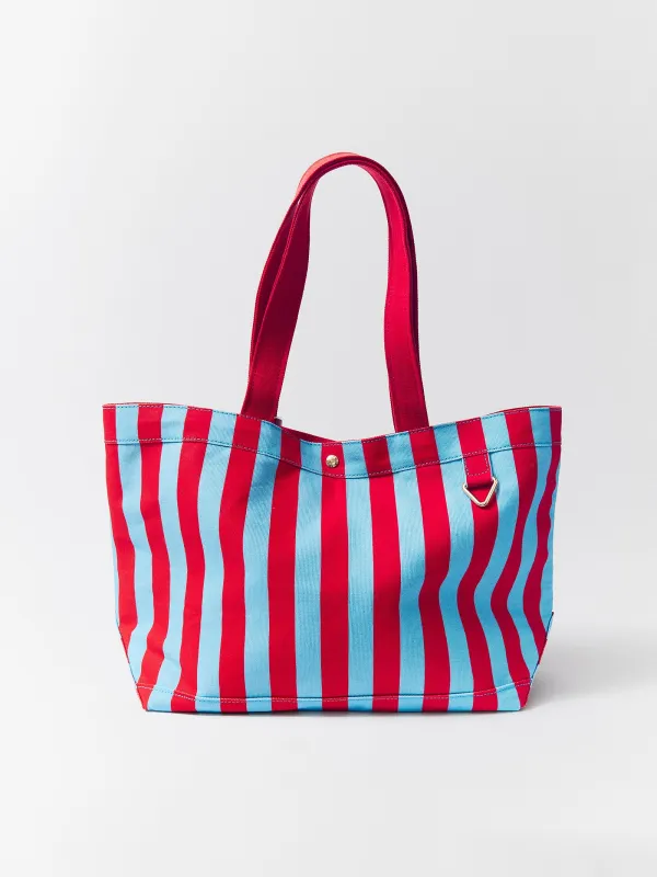 Striped Alpha Tote - Rugby made by BaubleBar