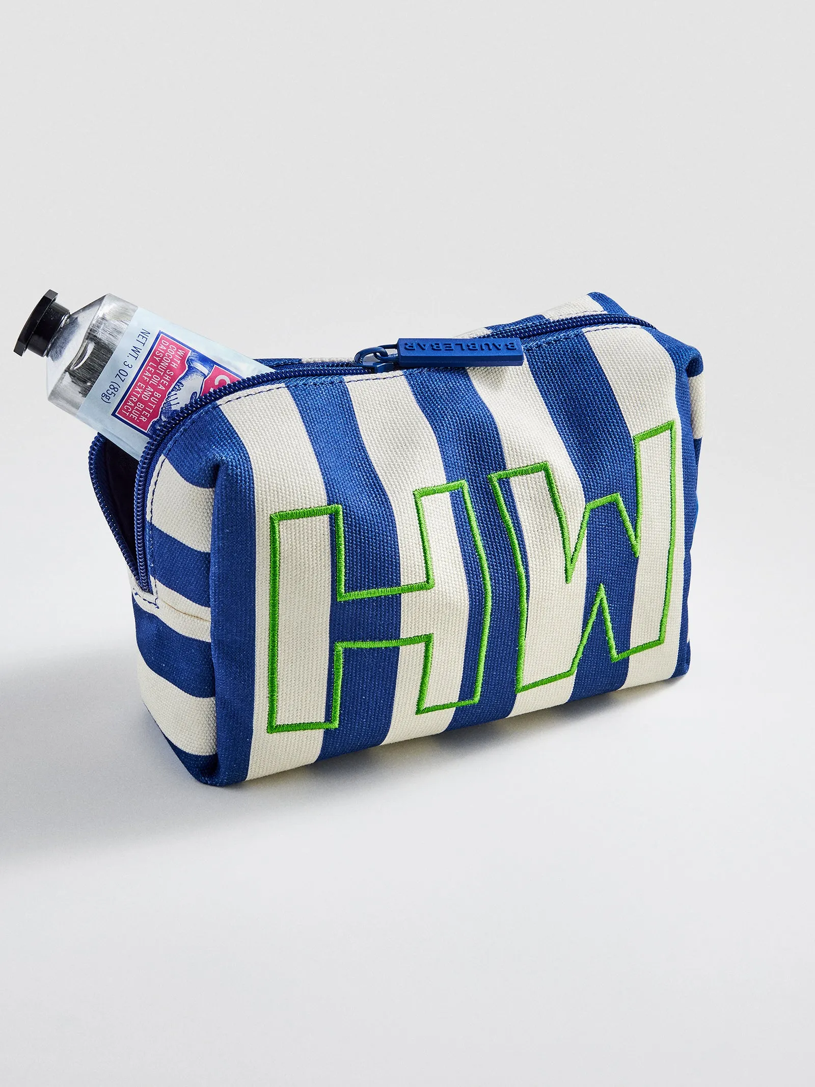 Striped Take It Away Custom Storage Pouch - Custom Harbor sold by BaubleBar product image thumbnail 2