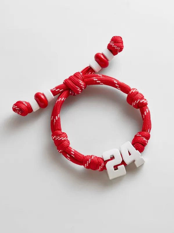 Team Knotty Varsity Custom Bracelet - England Double Digit made by BaubleBar