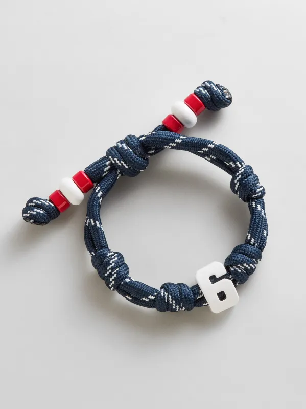 Team Knotty Varsity Custom Bracelet - USA Single Digit made by BaubleBar