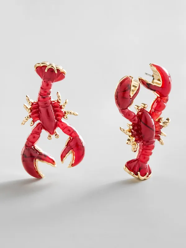 Fresh Catch Lobster Earrings - Lobster made by BaubleBar