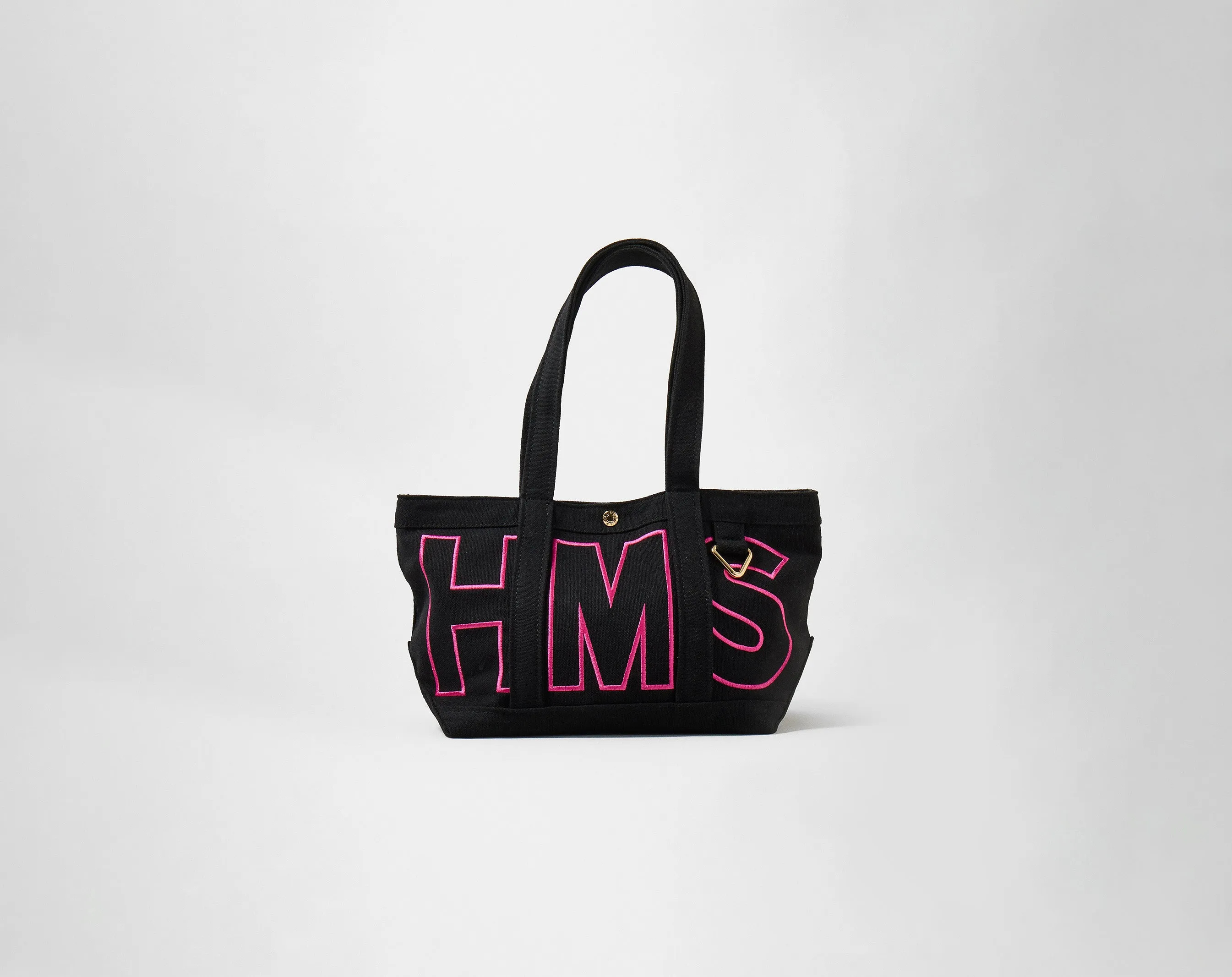 Solid Custom Alpha Tote - Jet Black sold by BaubleBar product image thumbnail 3