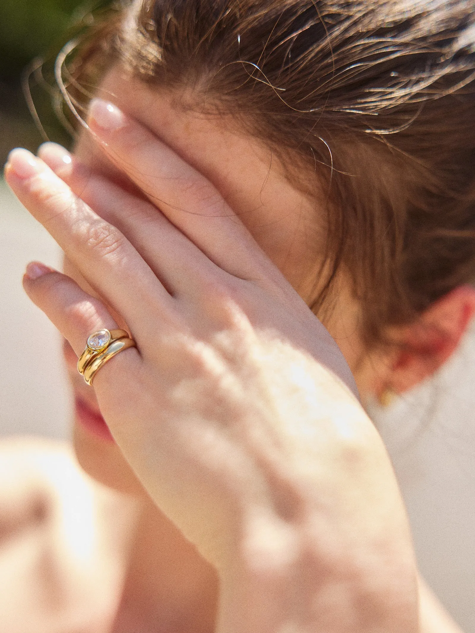 Dolly Gold Pinky Ring - Dolly Gold Pinky RIng sold by BaubleBar product image thumbnail 2