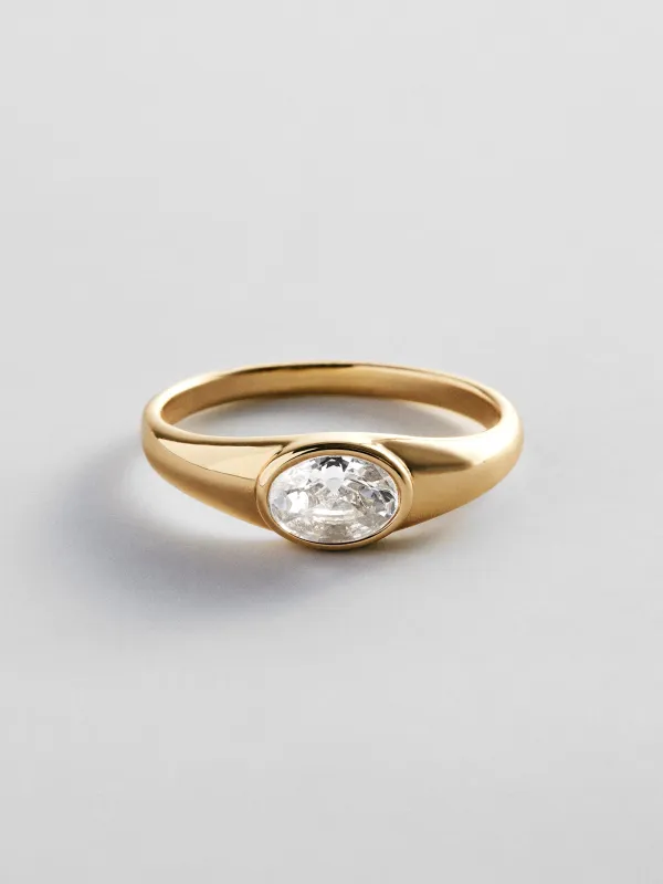 Dolly Gold Pinky Ring - Dolly Gold Pinky RIng made by BaubleBar