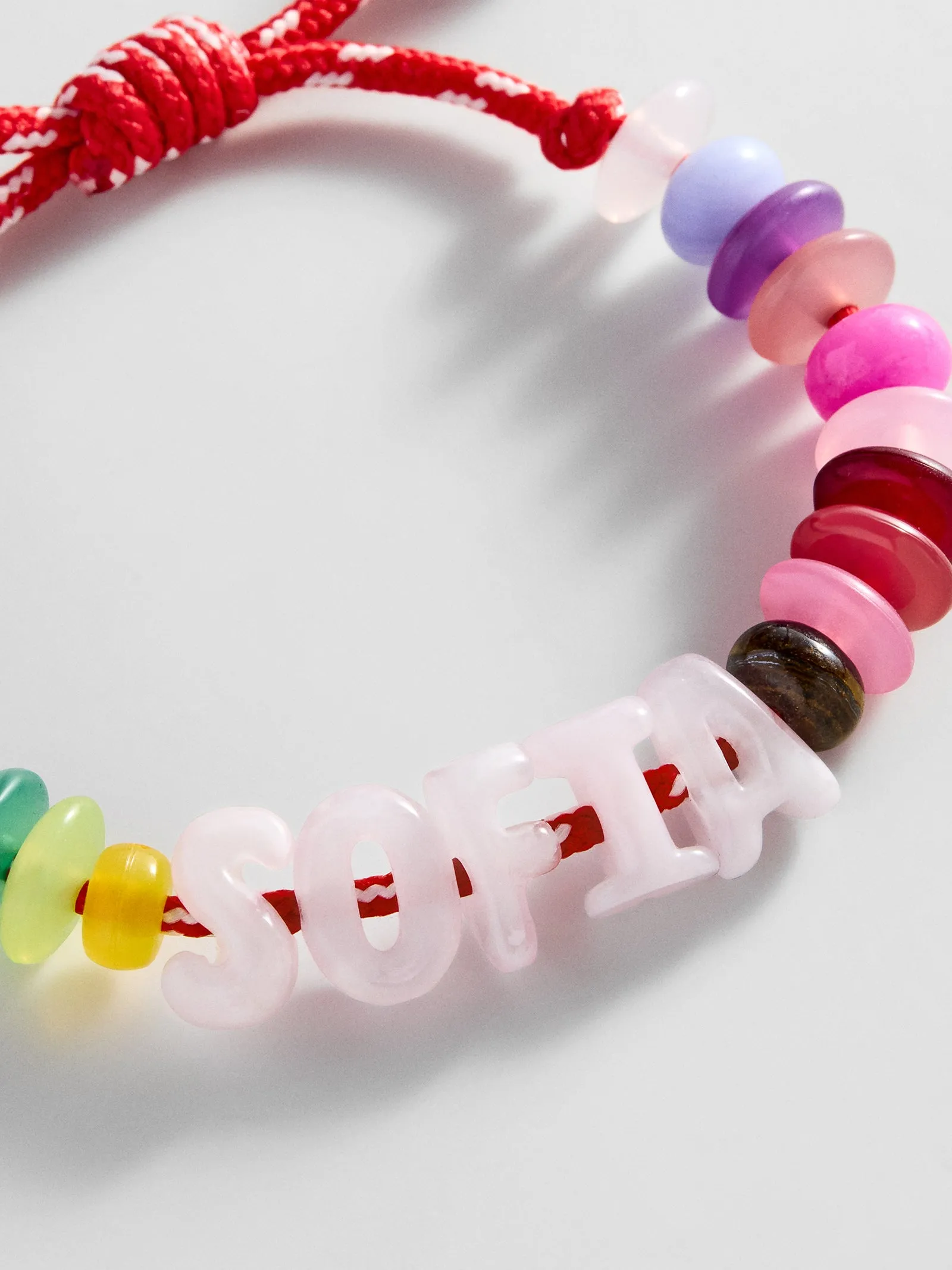 Wear Everywhere Waterproof Custom Bracelet - Light Multi/Pink sold by BaubleBar product image thumbnail 5