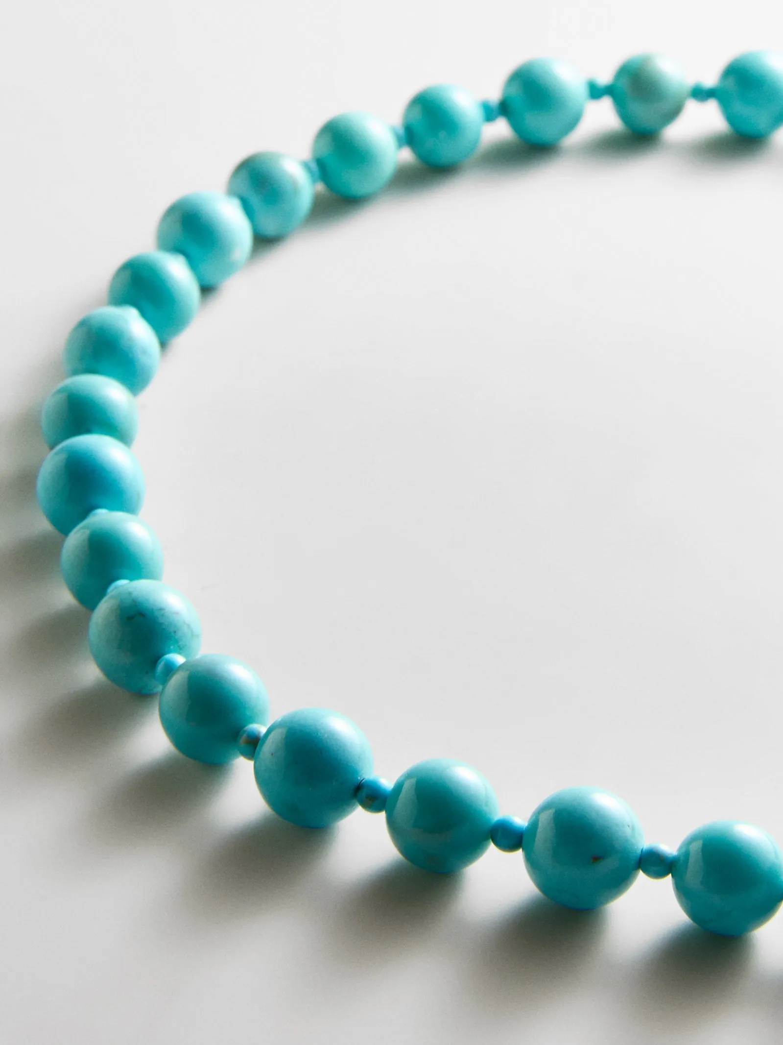Jocelyn Beaded Necklace - Turquoise Bead sold by BaubleBar product image thumbnail 3