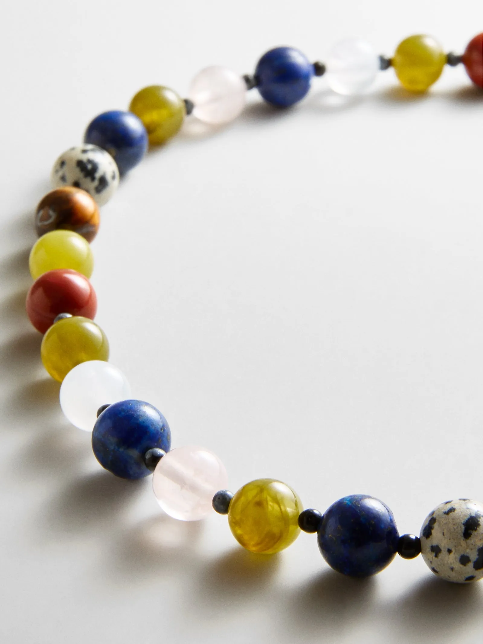 Jocelyn Beaded Necklace - Multi/Dalmatian Bead sold by BaubleBar product image thumbnail 3