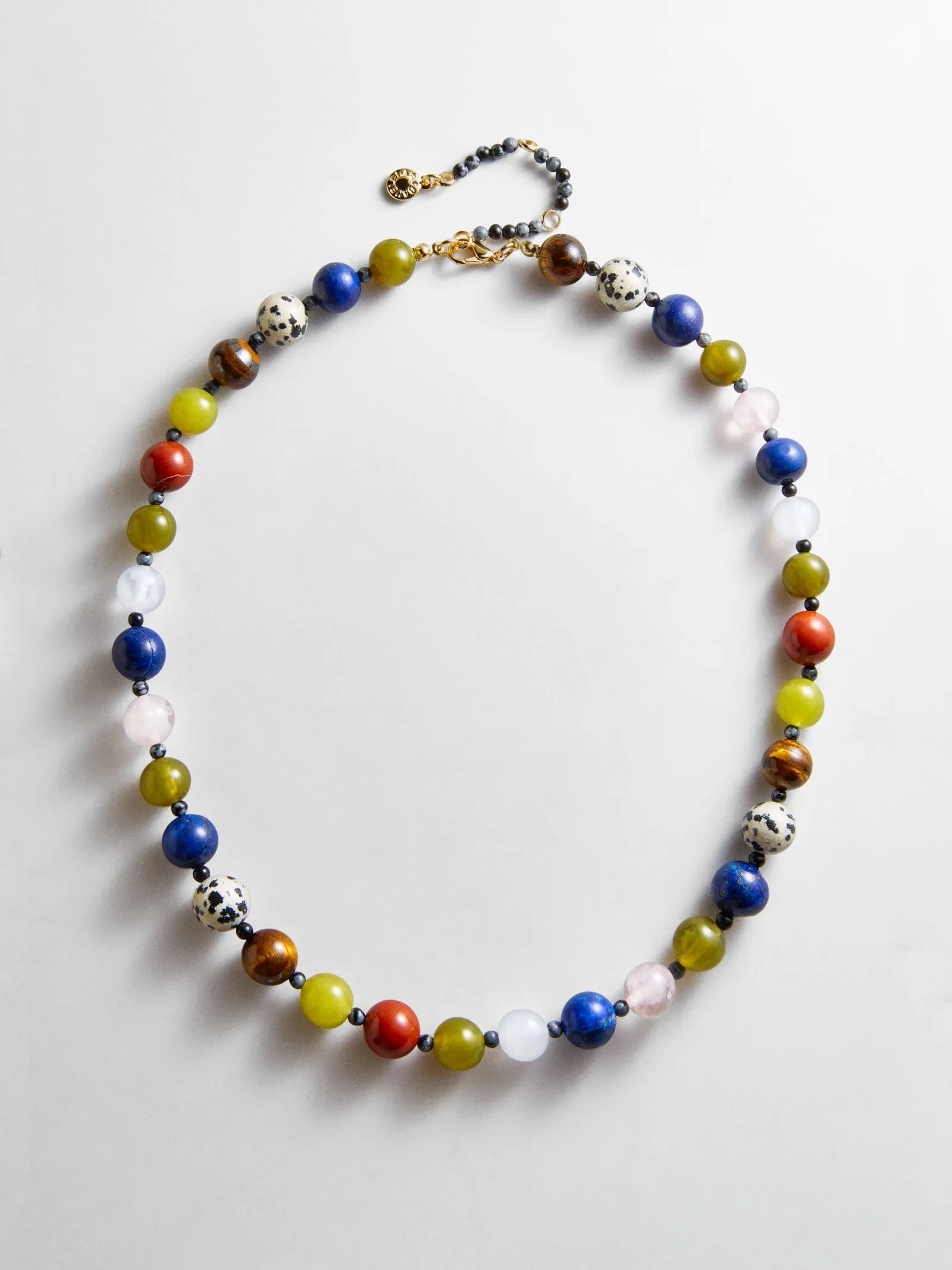 Jocelyn Beaded Necklace - Multi/Dalmatian Bead sold by BaubleBar