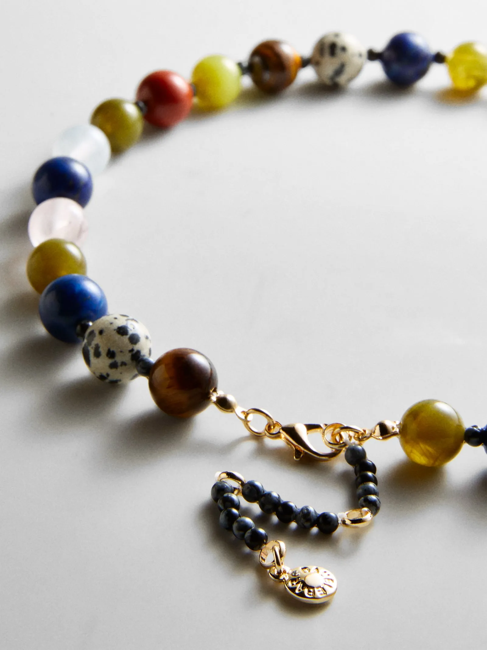Jocelyn Beaded Necklace - Multi/Dalmatian Bead sold by BaubleBar product image thumbnail 4