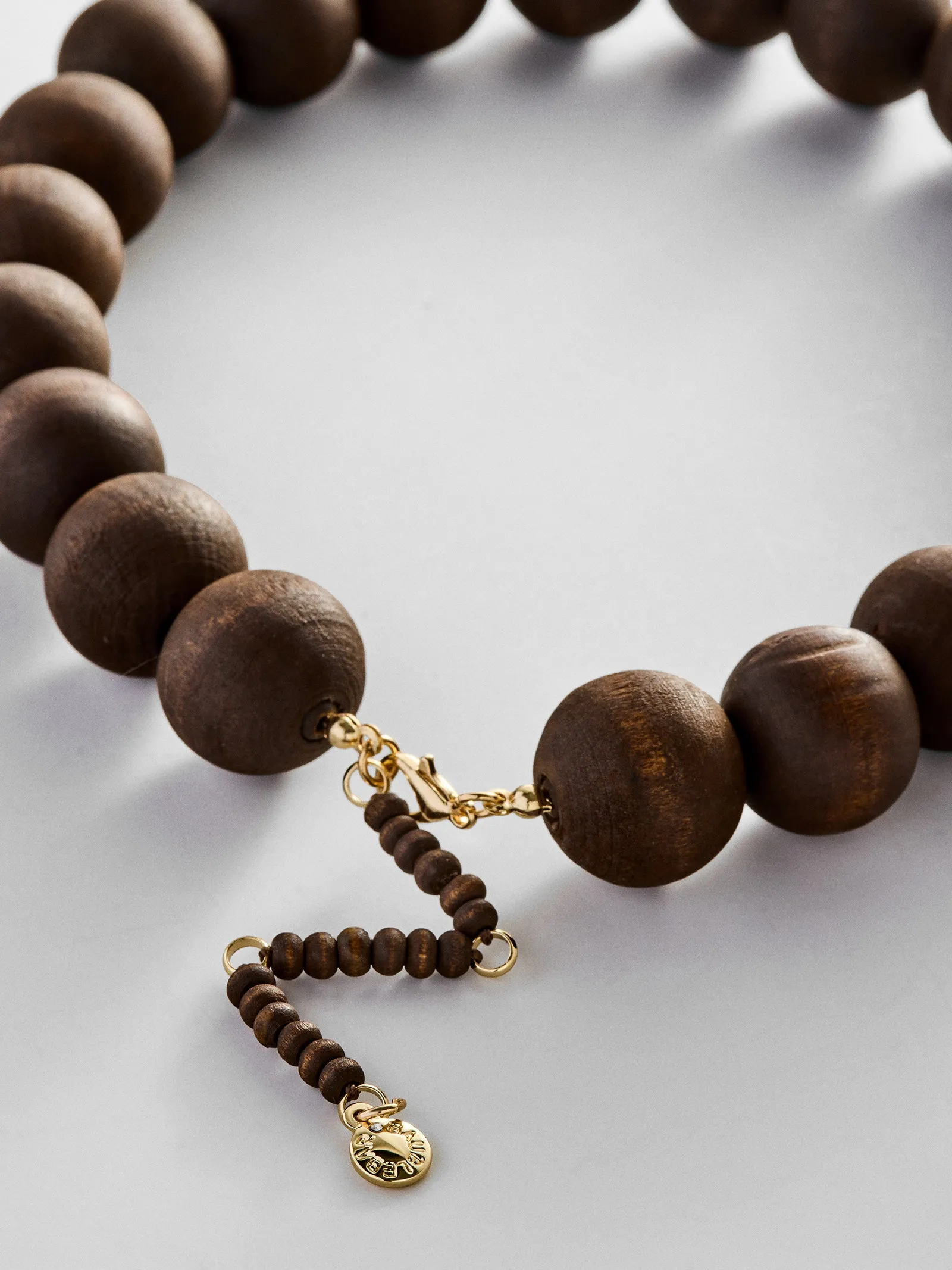 Jane Beaded Necklace - Wood sold by BaubleBar product image thumbnail 4