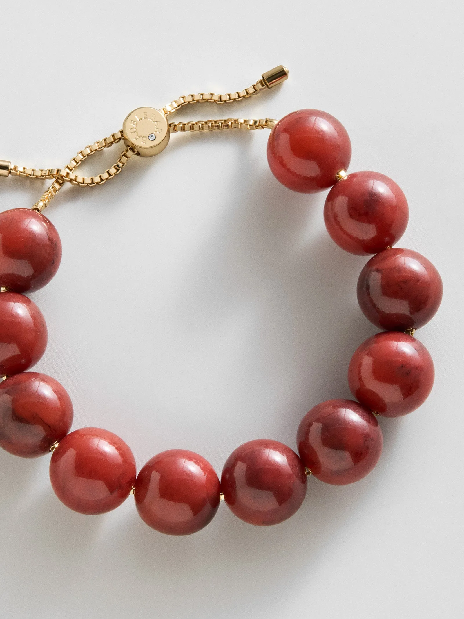 Jane Beaded Bracelet - Cherry Red Bead sold by BaubleBar product image thumbnail 4