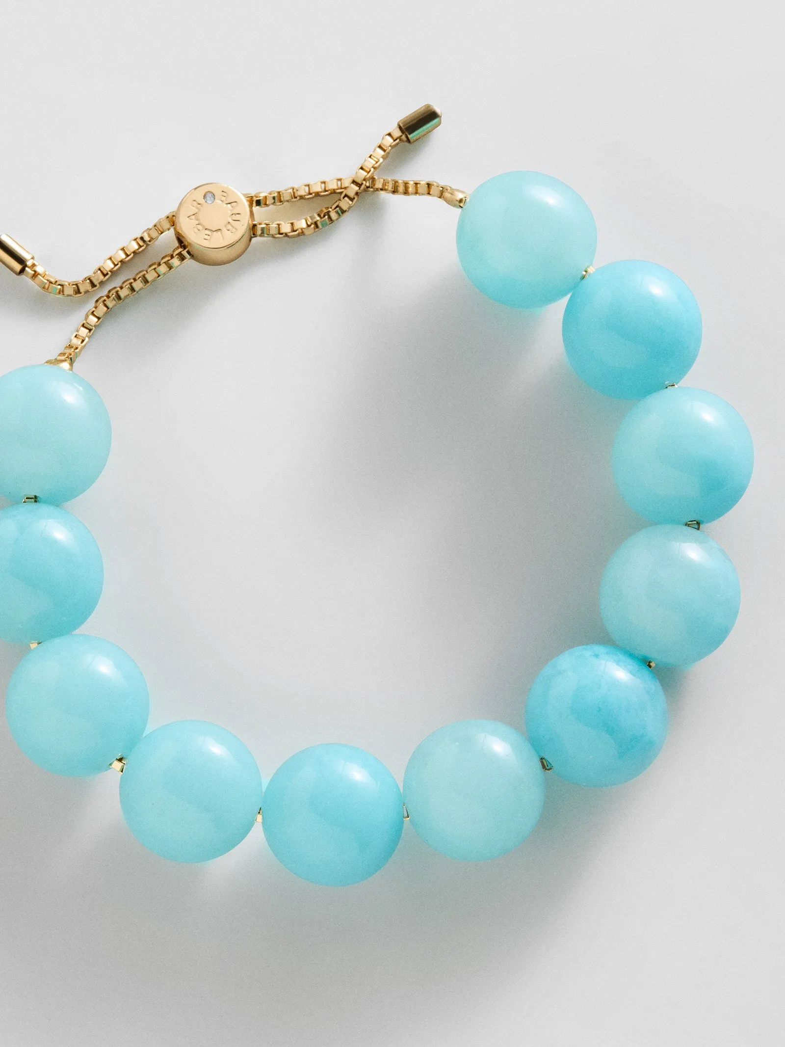 Jane Beaded Bracelet - Aqua Bead sold by BaubleBar product image thumbnail 4