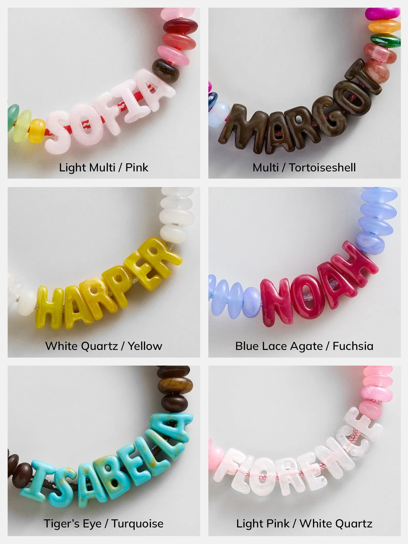 Wear Everywhere Waterproof Custom Bracelet - Tiger's Eye/Turquoise sold by BaubleBar product image thumbnail 4