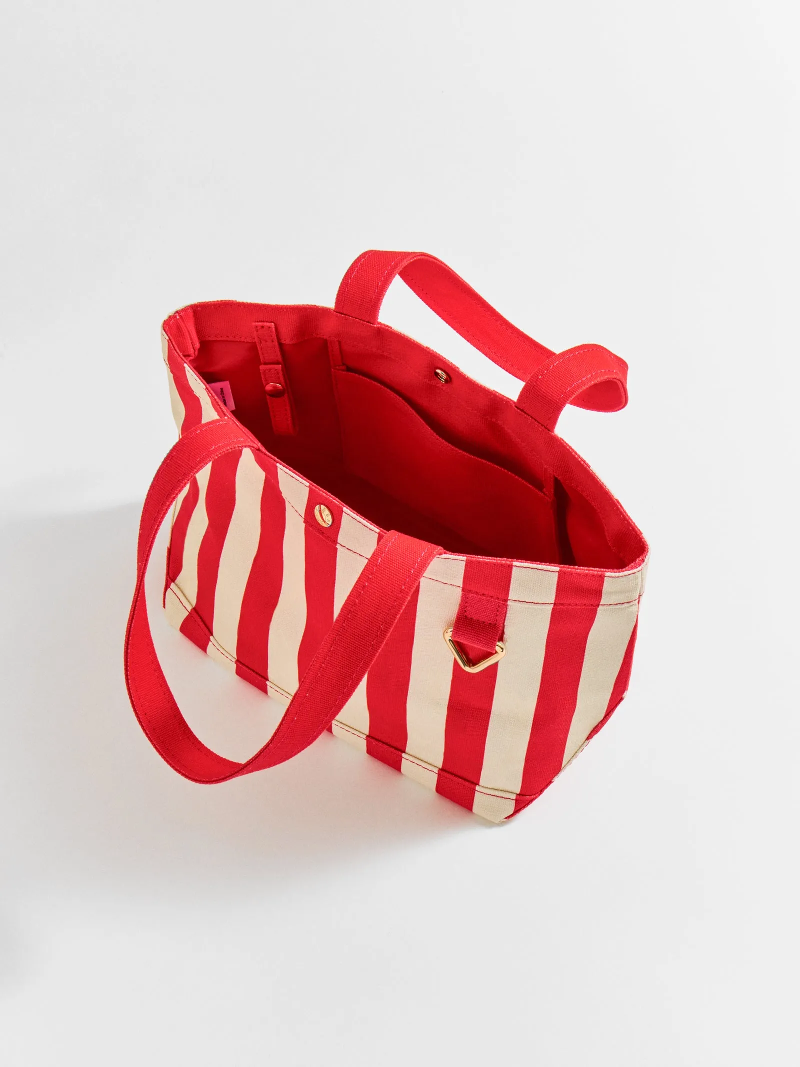 Striped Alpha Tote - Riviera sold by BaubleBar product image thumbnail 5