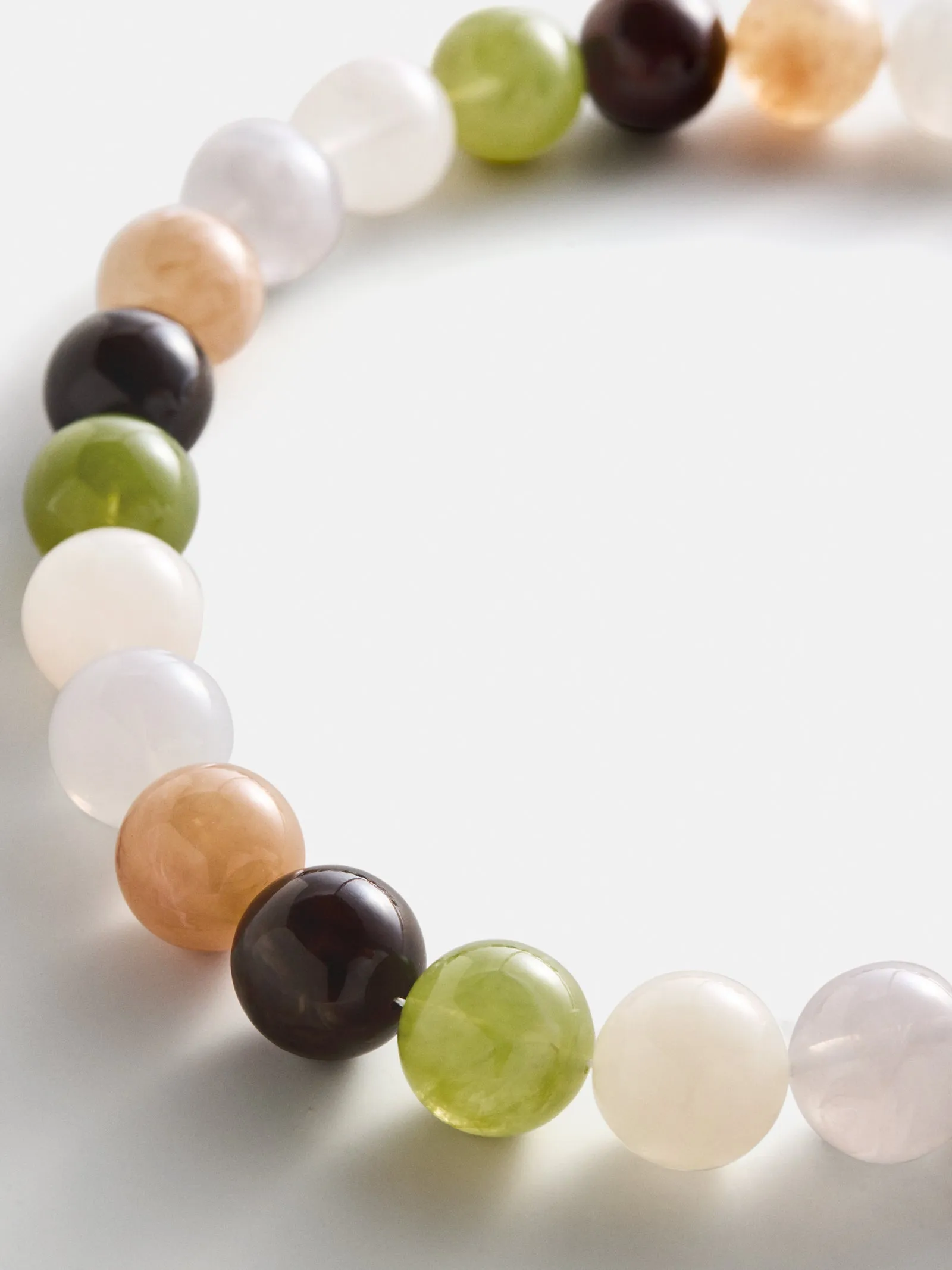 Jane Beaded Necklace - Earth Tones sold by BaubleBar product image thumbnail 3