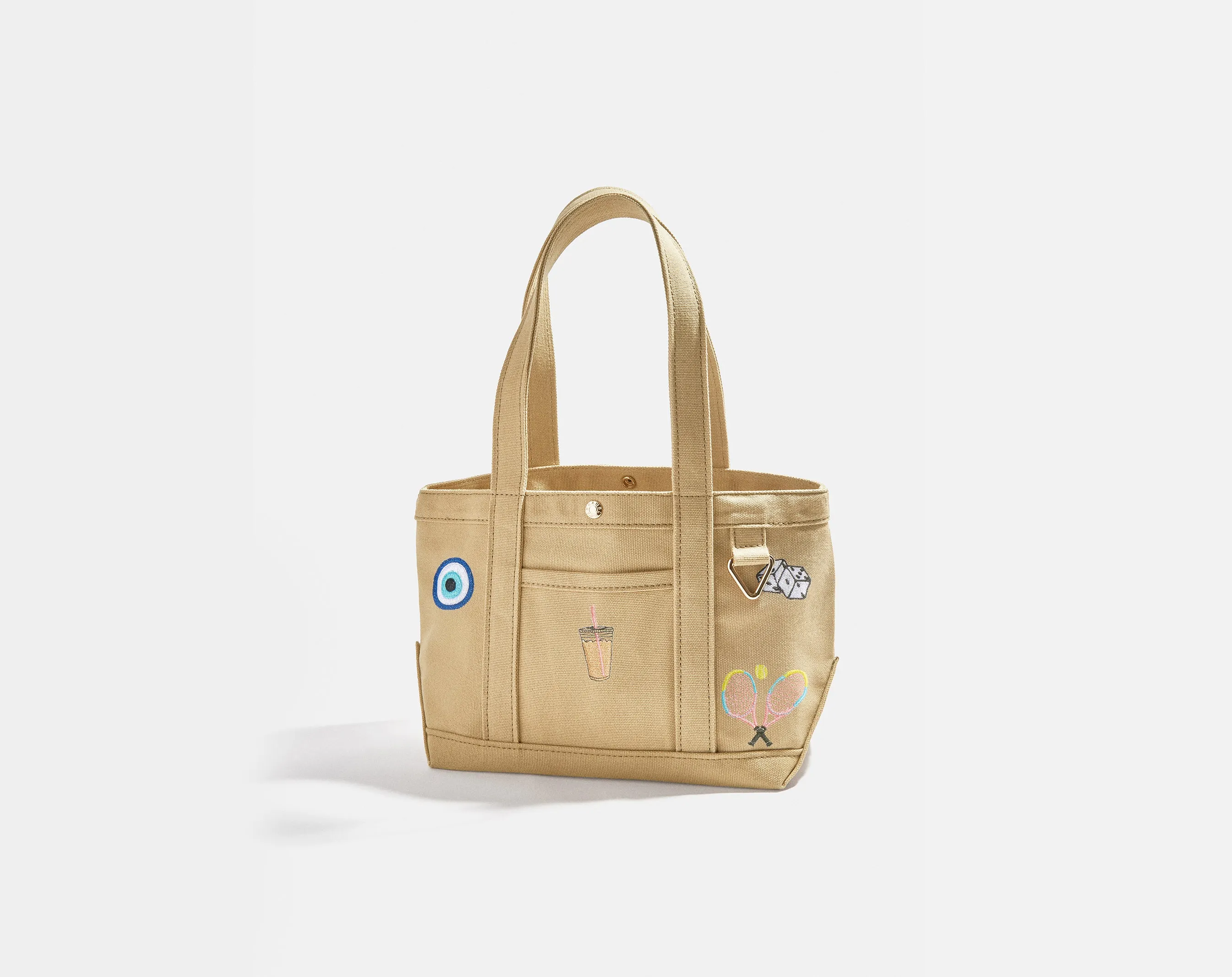 Custom Icon Tote - Beige sold by BaubleBar