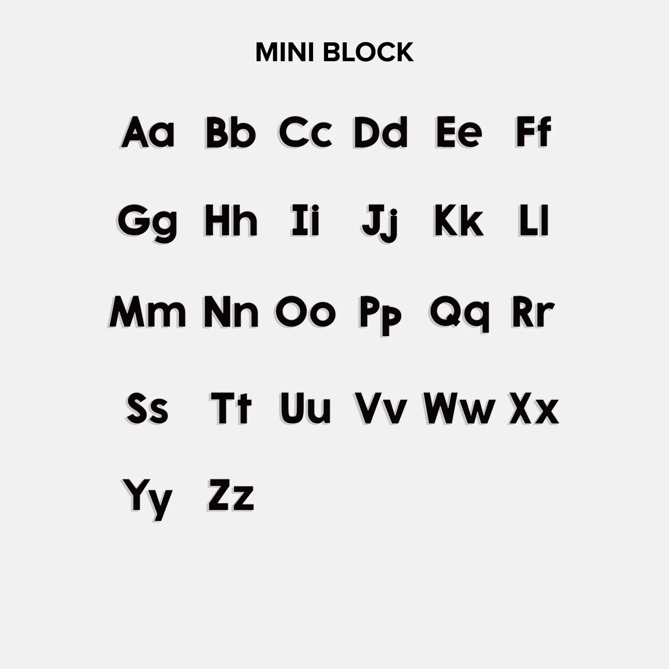14K Gold/Pavé Custom Block Multi Name Bracelet - 1 Name sold by BaubleBar product image thumbnail 5