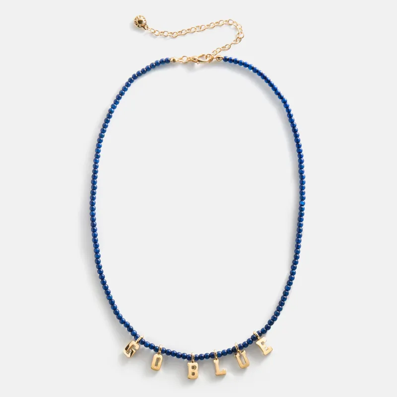 University of Michigan Delicate Beaded Necklace - University of Michigan made by BaubleBar