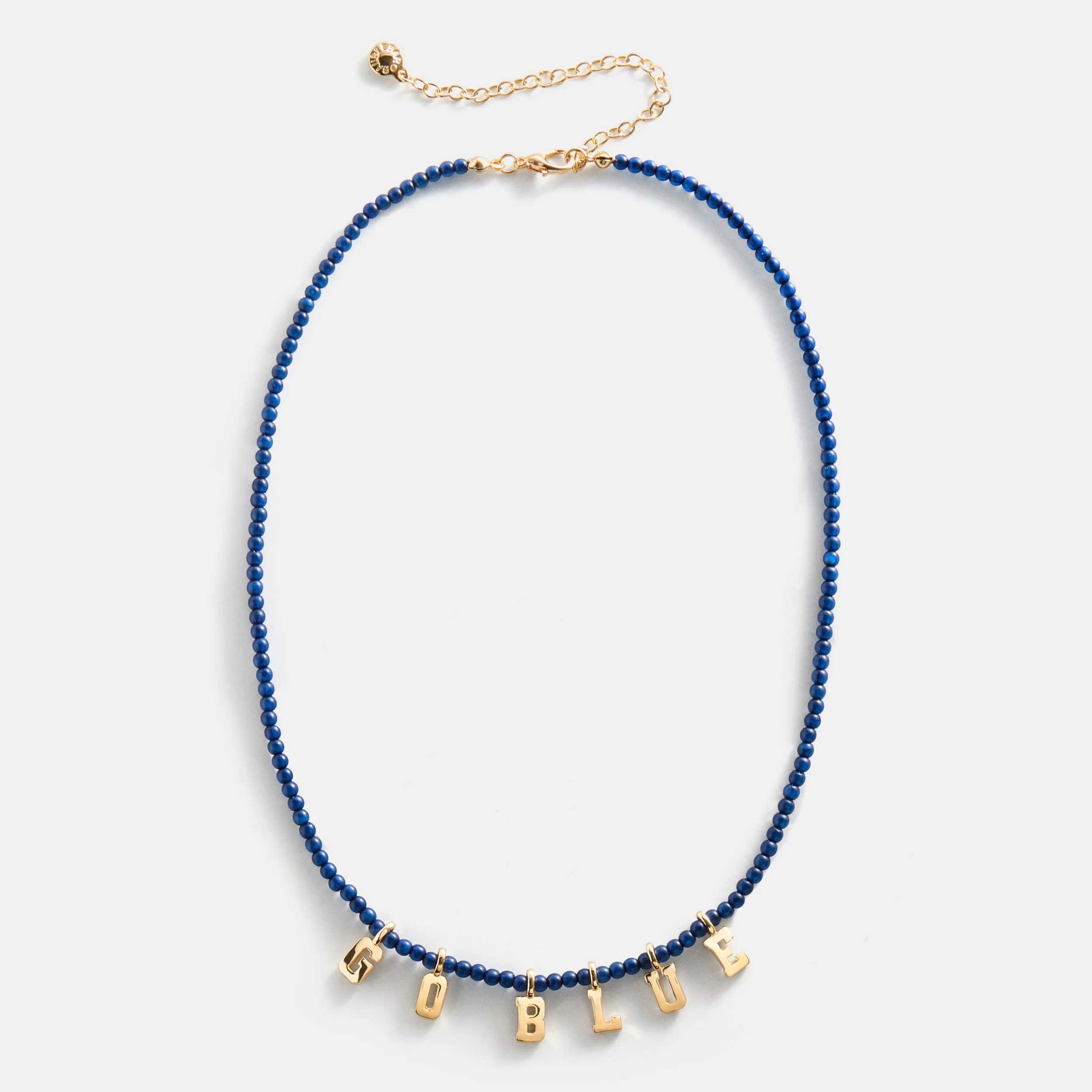 University of Michigan Delicate Beaded Necklace - University of Michigan sold by BaubleBar