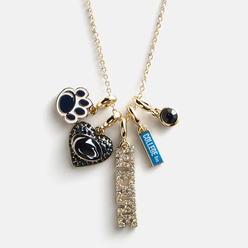 Penn State University Cluster Charm Necklace - Penn State University made by BaubleBar