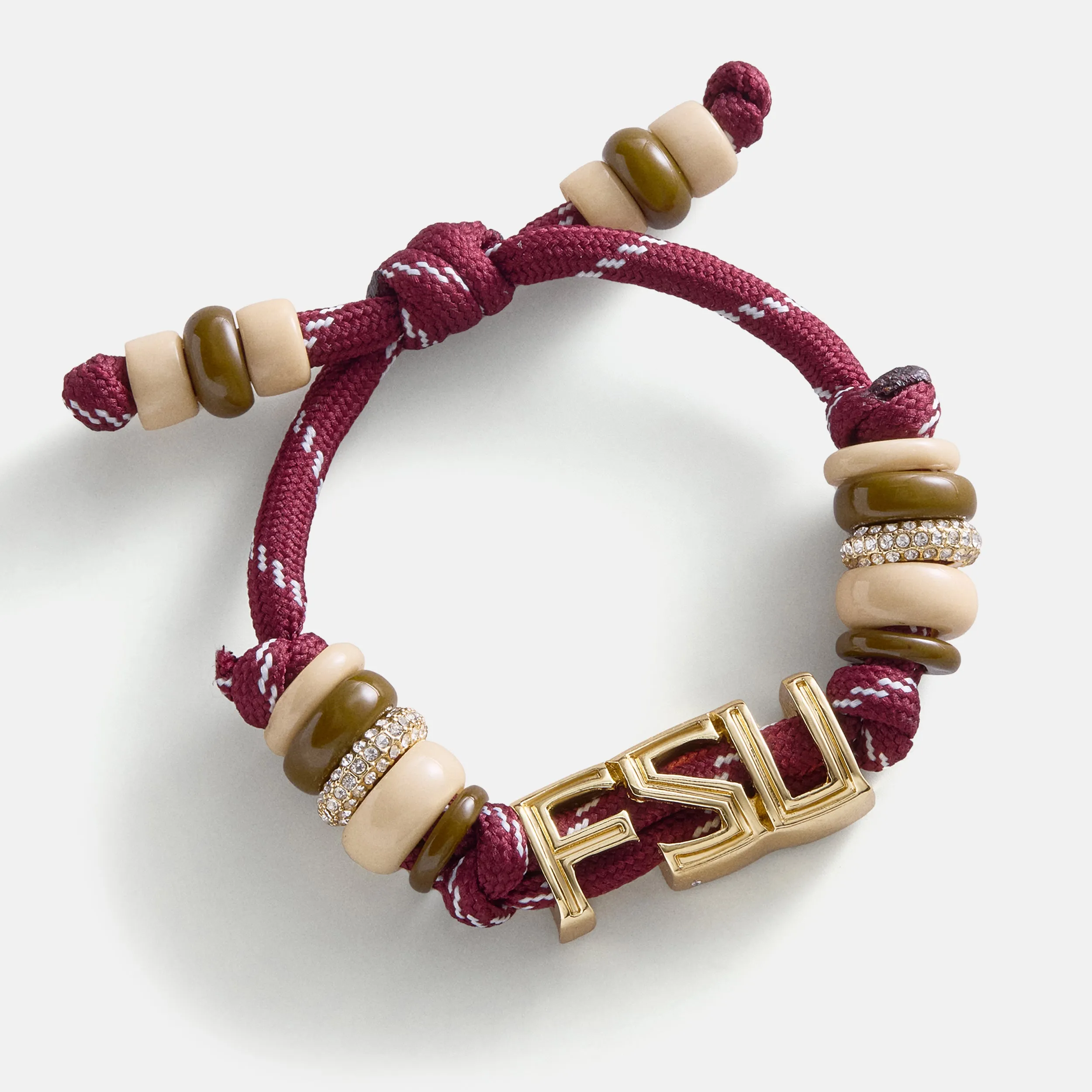 Florida State University Knotty Logo Bracelet - Florida State University sold by BaubleBar