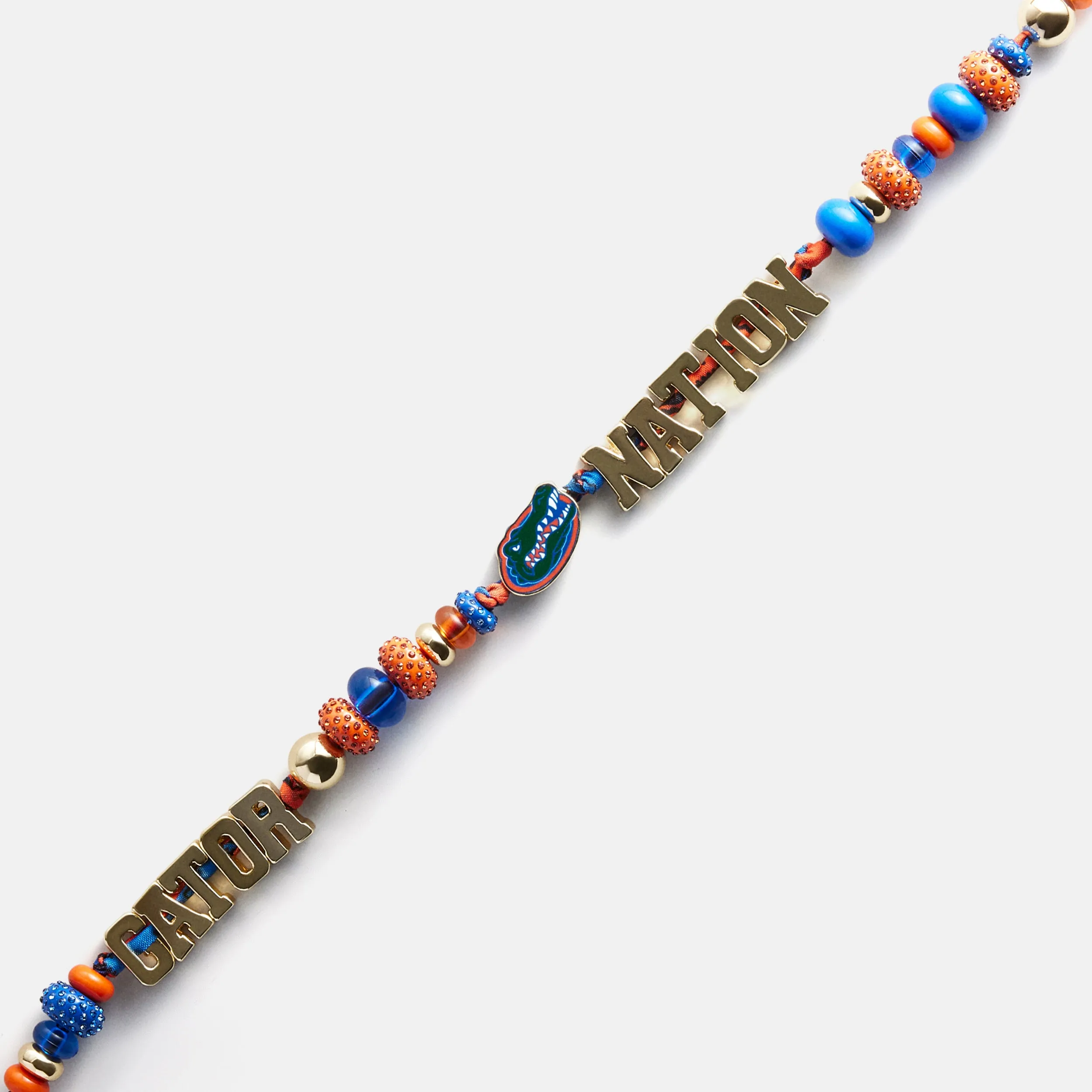 University of Florida Beaded Bandana Phone Charm - University of Florida sold by BaubleBar product image thumbnail 4